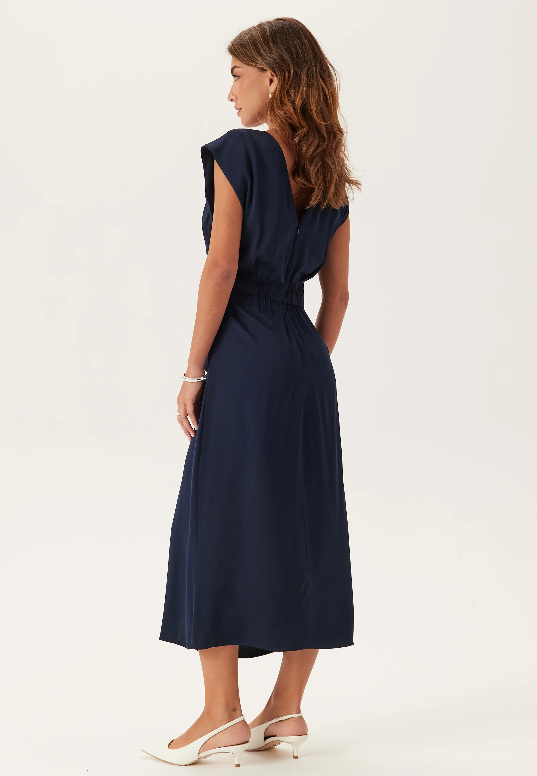 Slfleonore Slim Sl Midi Dress - Image 2