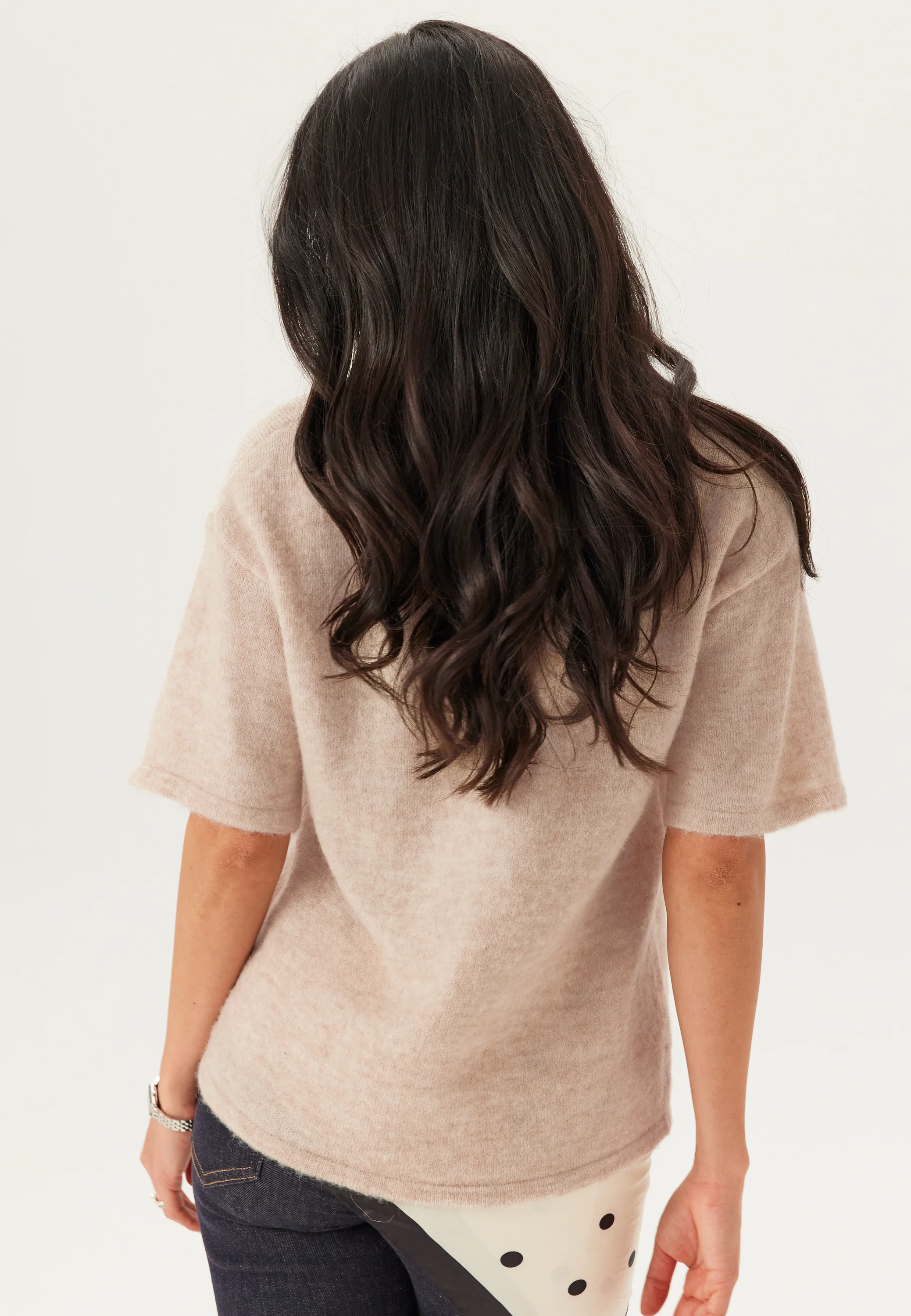 Slflulu 2/4 KNIT O-NECK KNIT O - Image 3