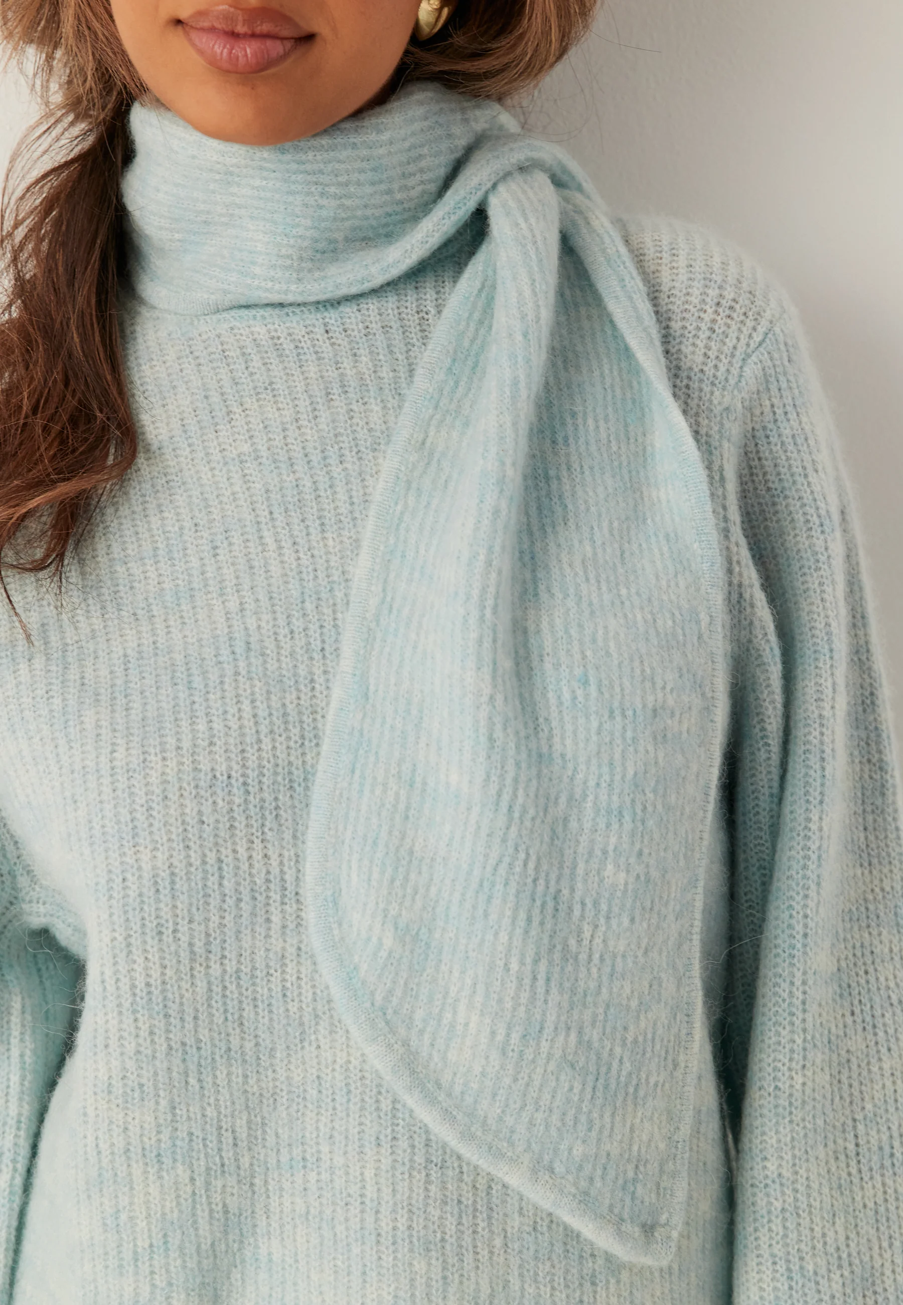 Slflulu Ls Bow Knit - Image 2