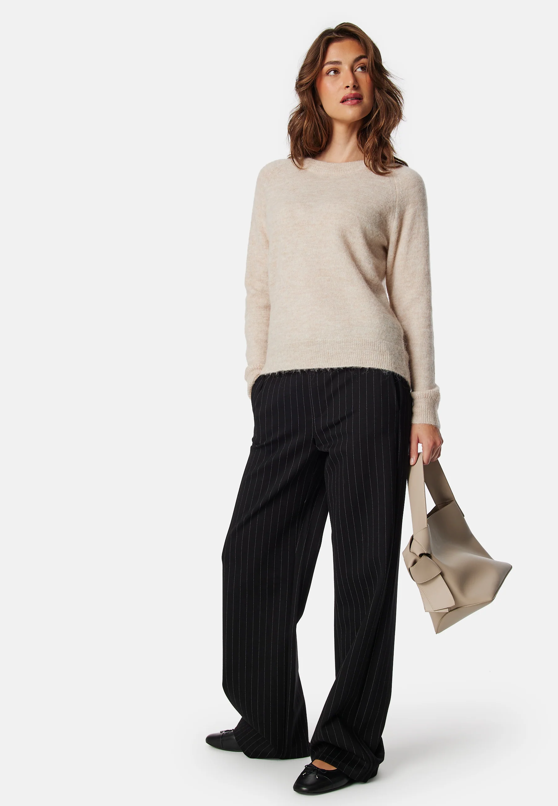 Slflulu LS Knit O-Neck - Image 3