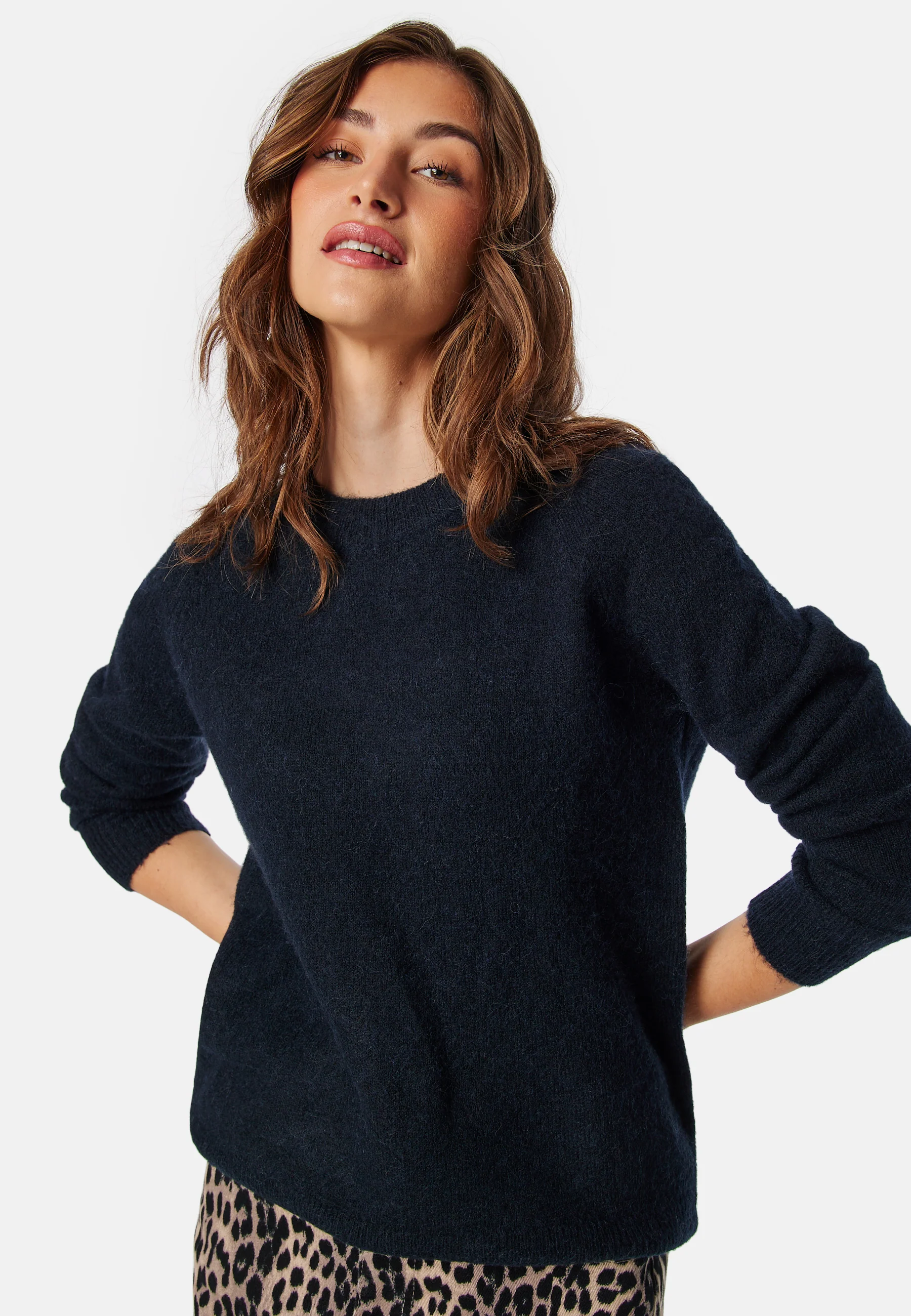 Slflulu LS Knit O-Neck - Image 2
