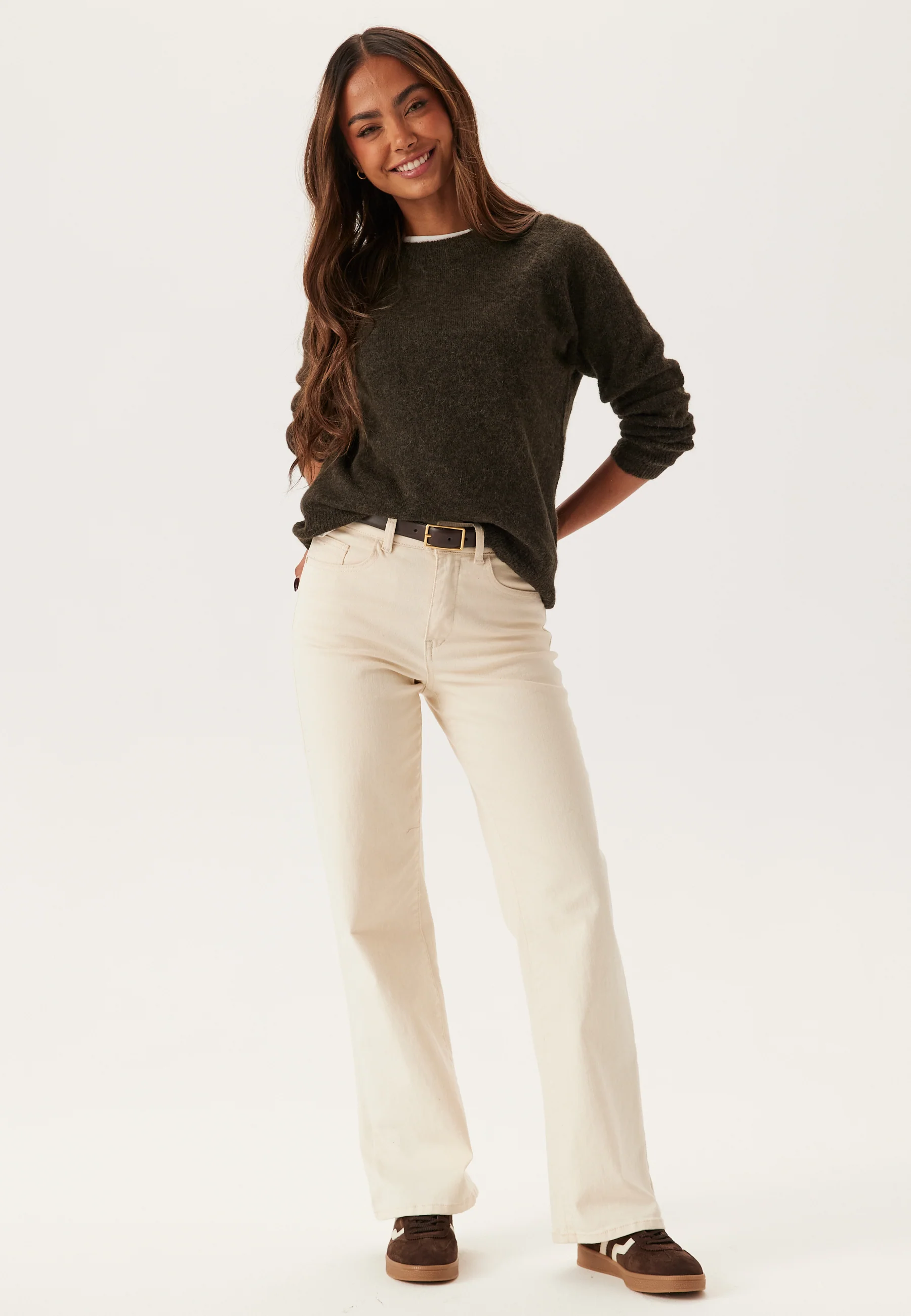 Slflulu LS Knit O-Neck - Image 3