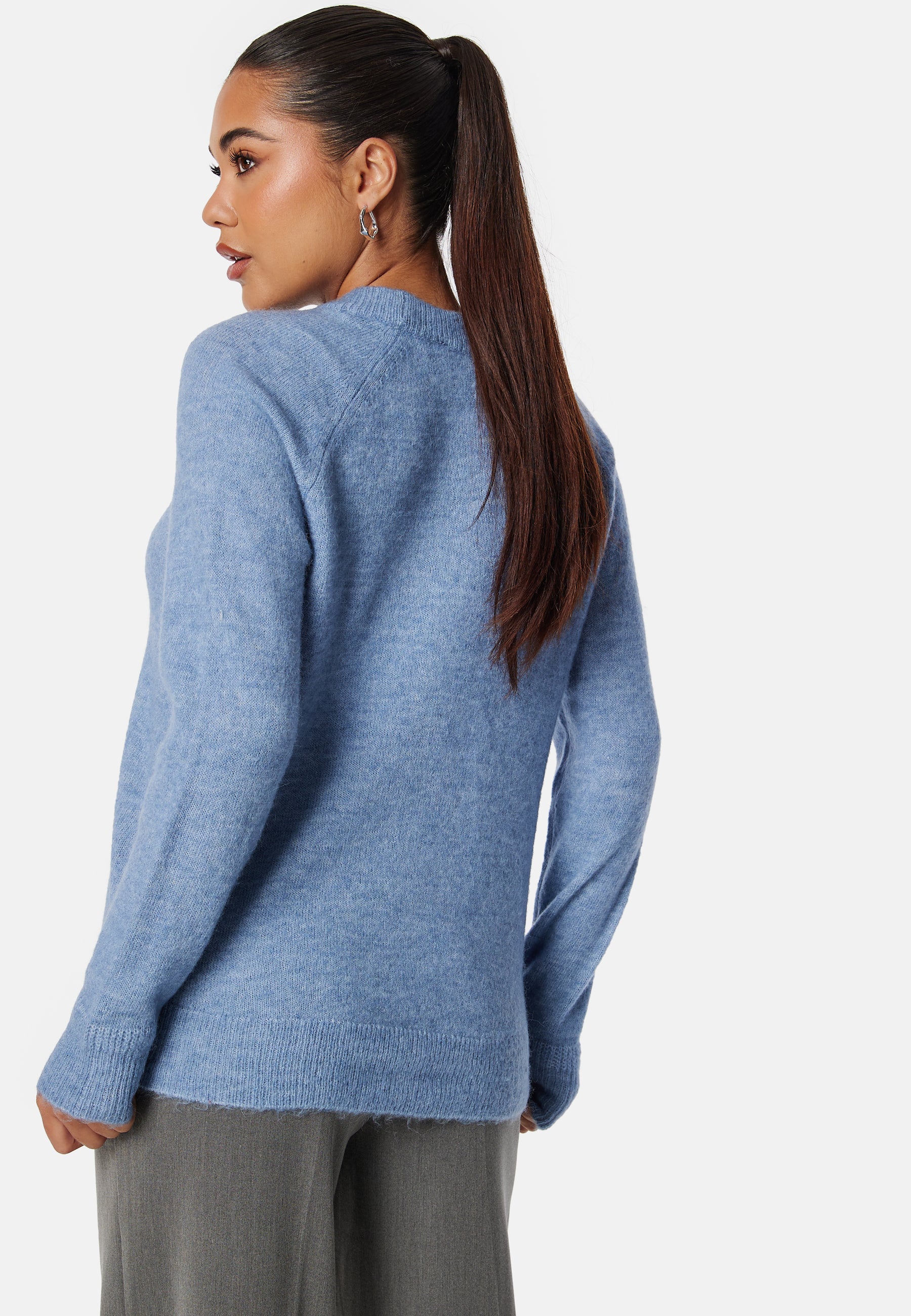Slflulu LS Knit O-Neck - Image 2