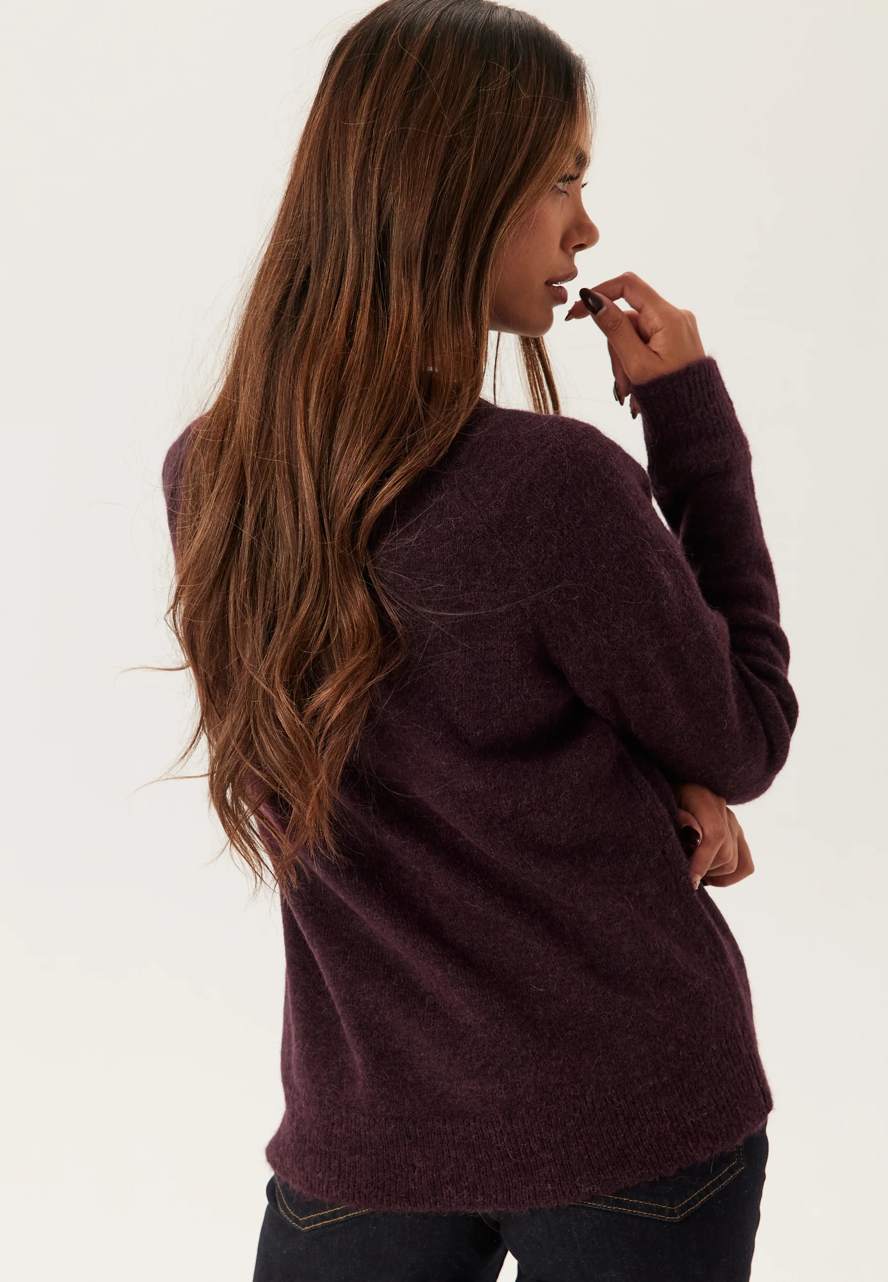 Slflulu LS Knit O-Neck - Image 3