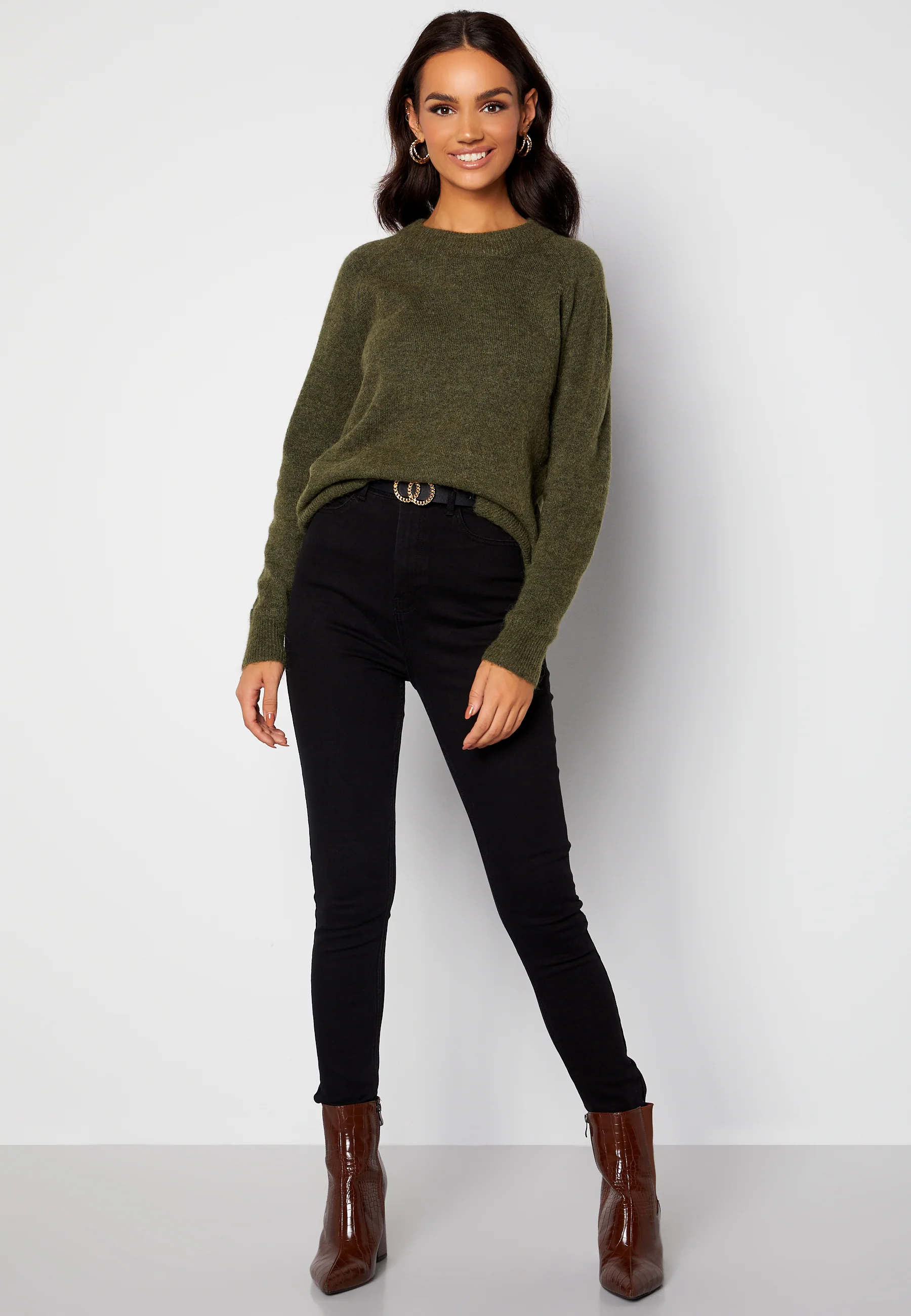 Slflulu LS Knit O-Neck - Image 2