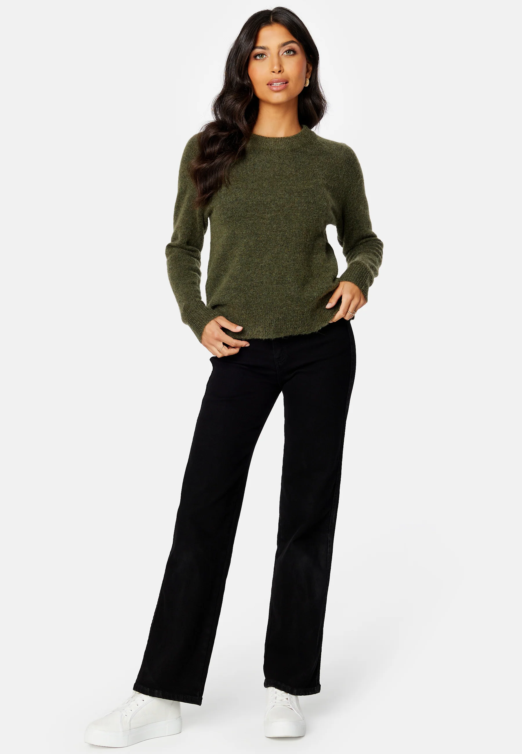Slflulu LS Knit O-Neck - Image 2