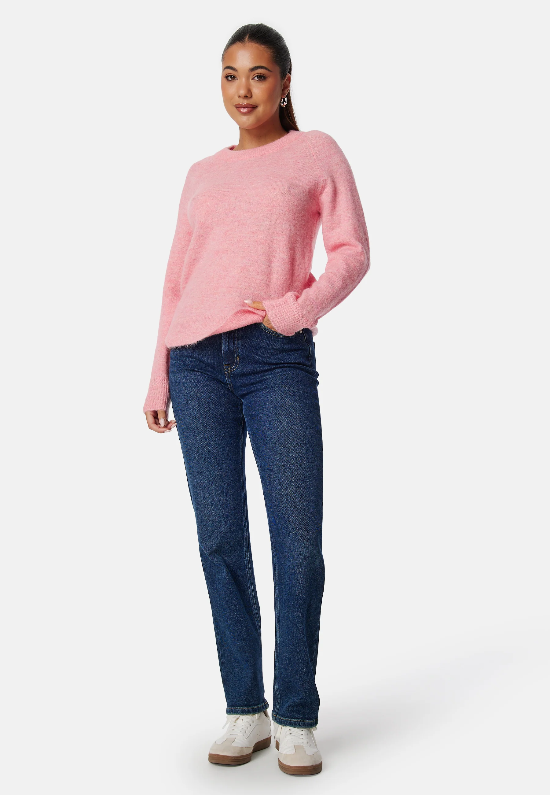 Slflulu LS Knit O-Neck - Image 3