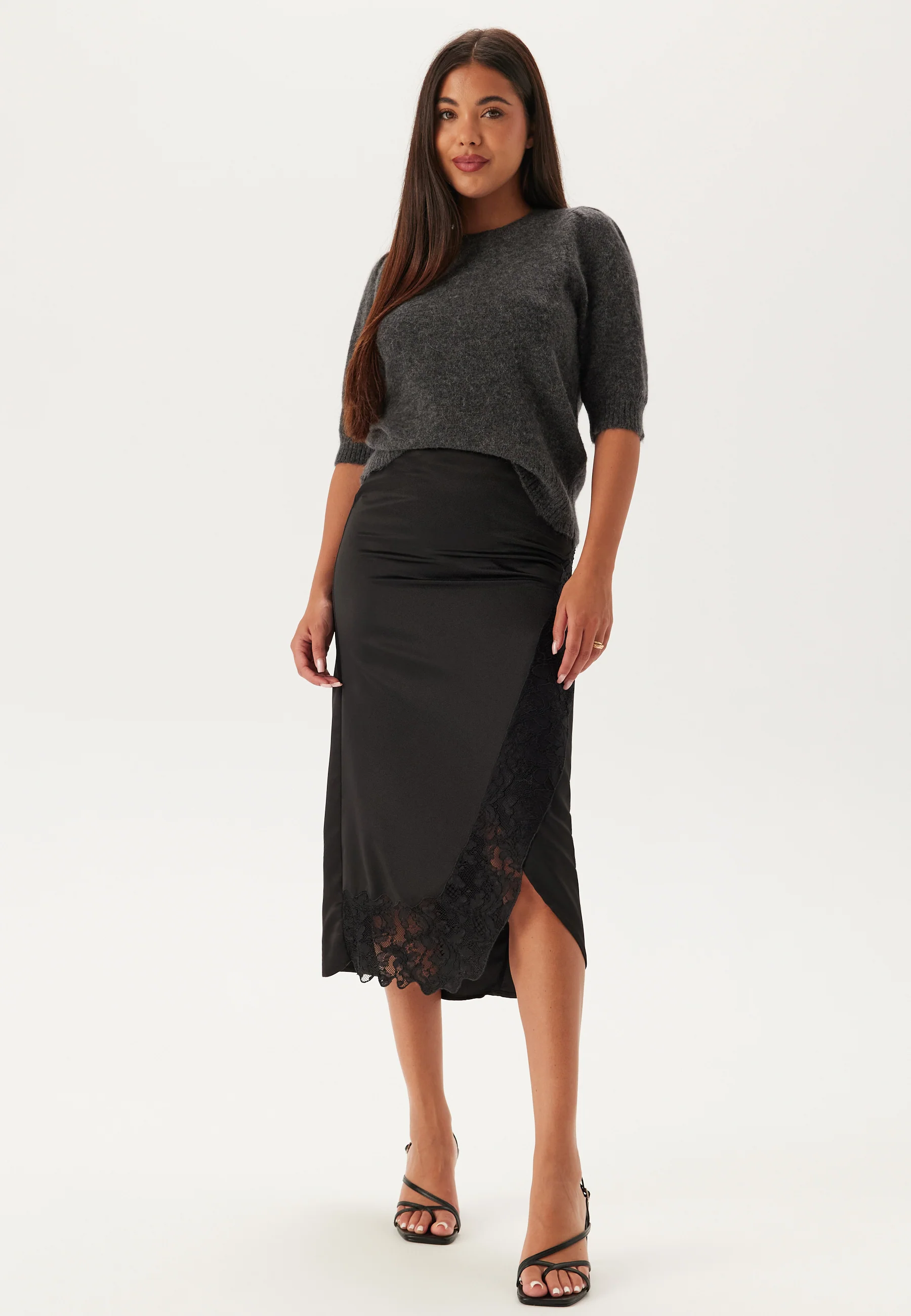 Slflulu Ss Open Back Knit O_x0 - Image 3