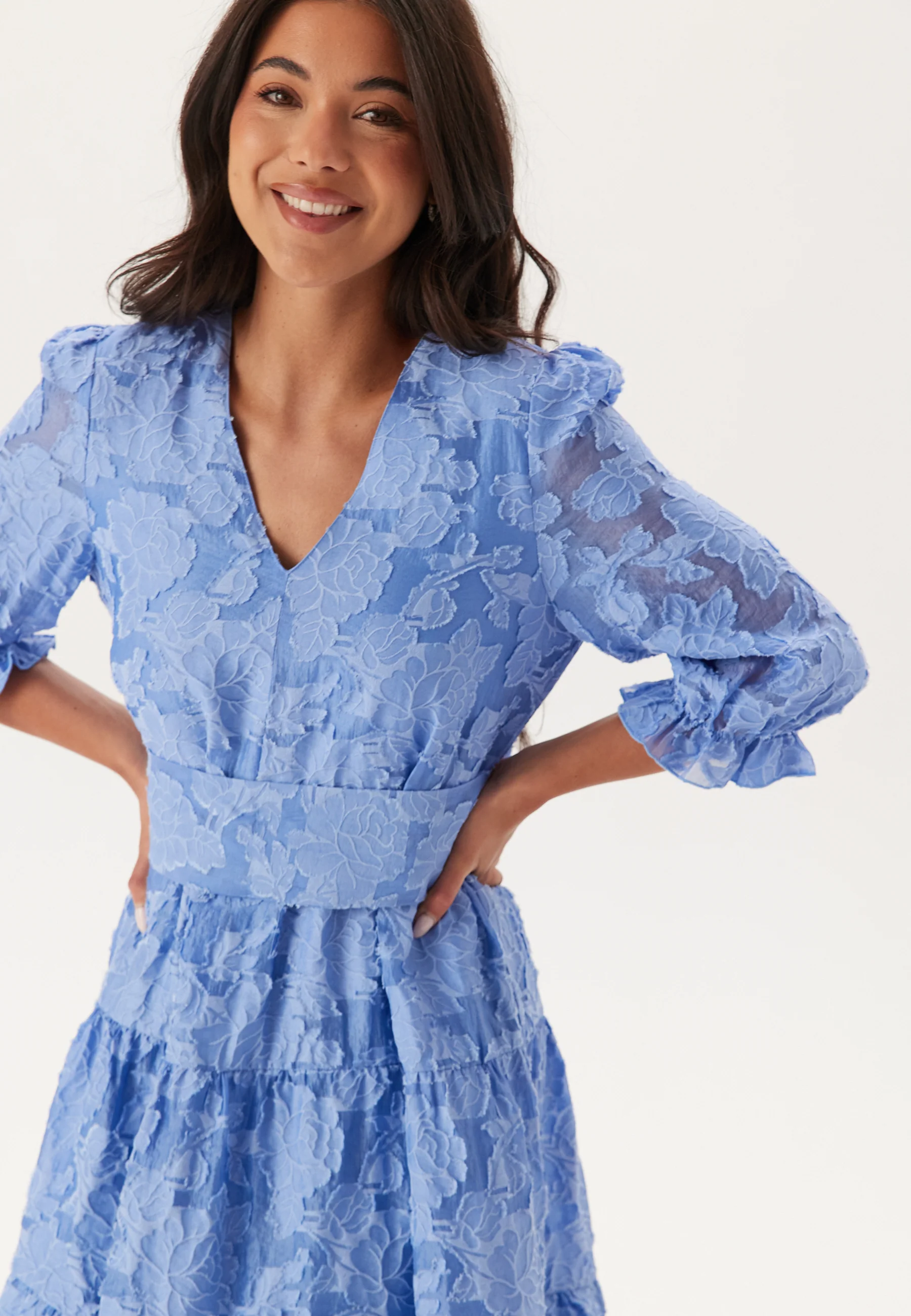 Slfsadie 3/4 Midi Dress - Image 3