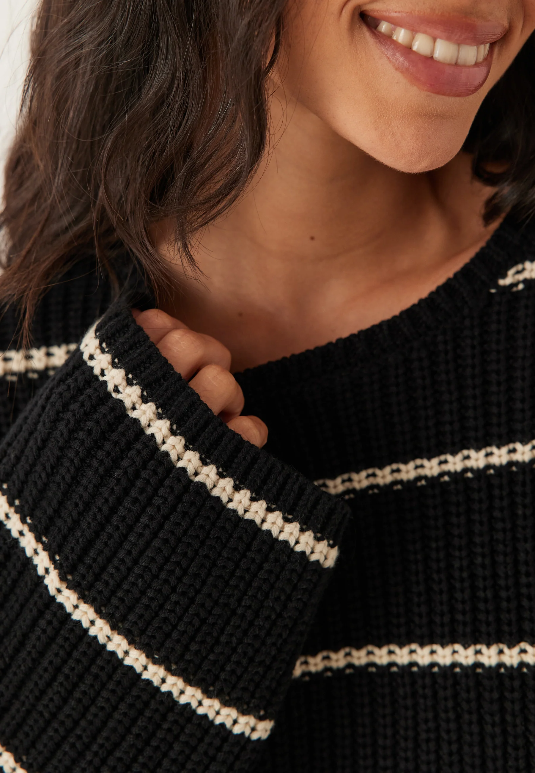 Slfselma Sus Ls Knit O-neck - Image 4