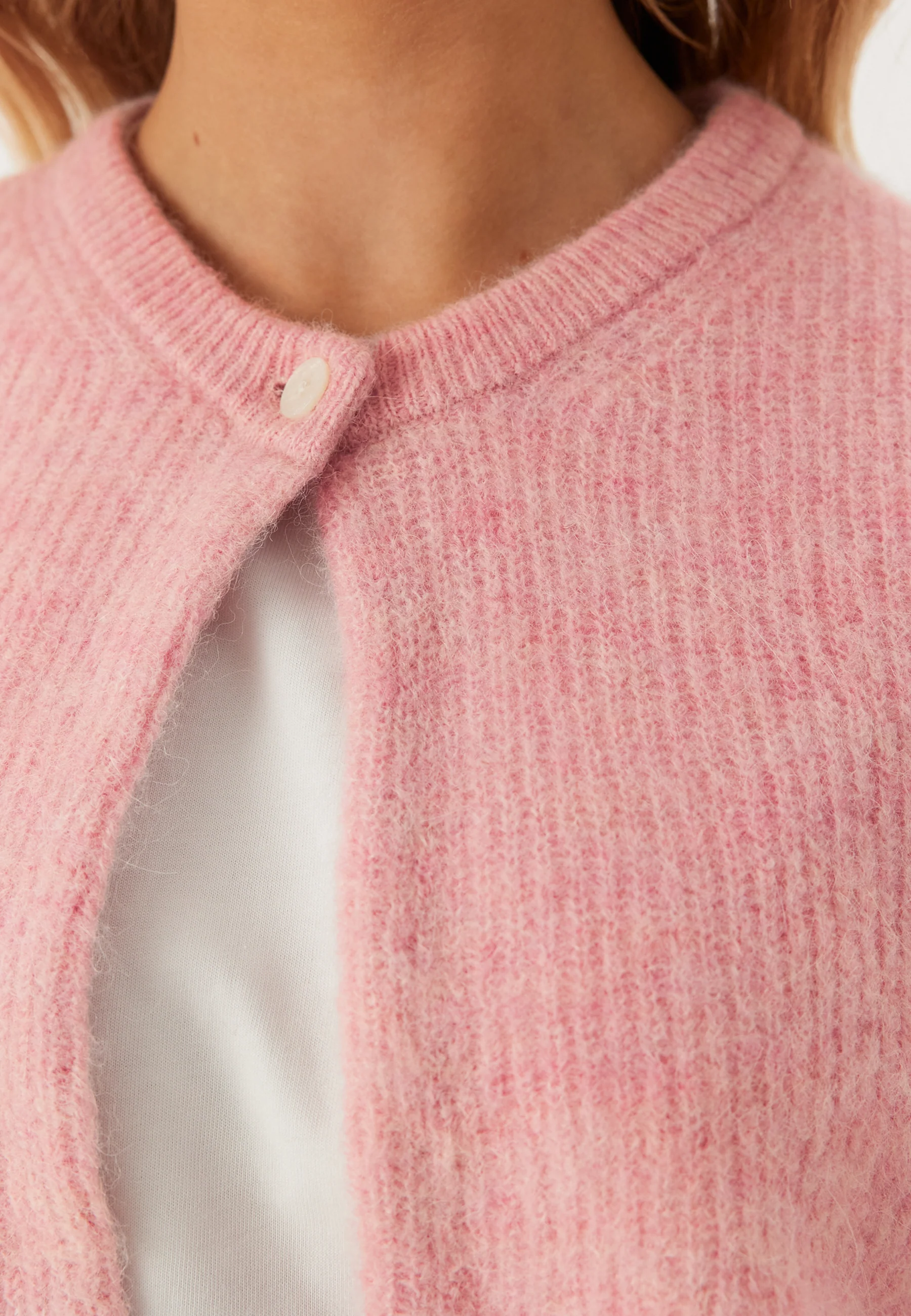 Slfsia Ras 2/4 Rib Knit Cardigan - Image 5