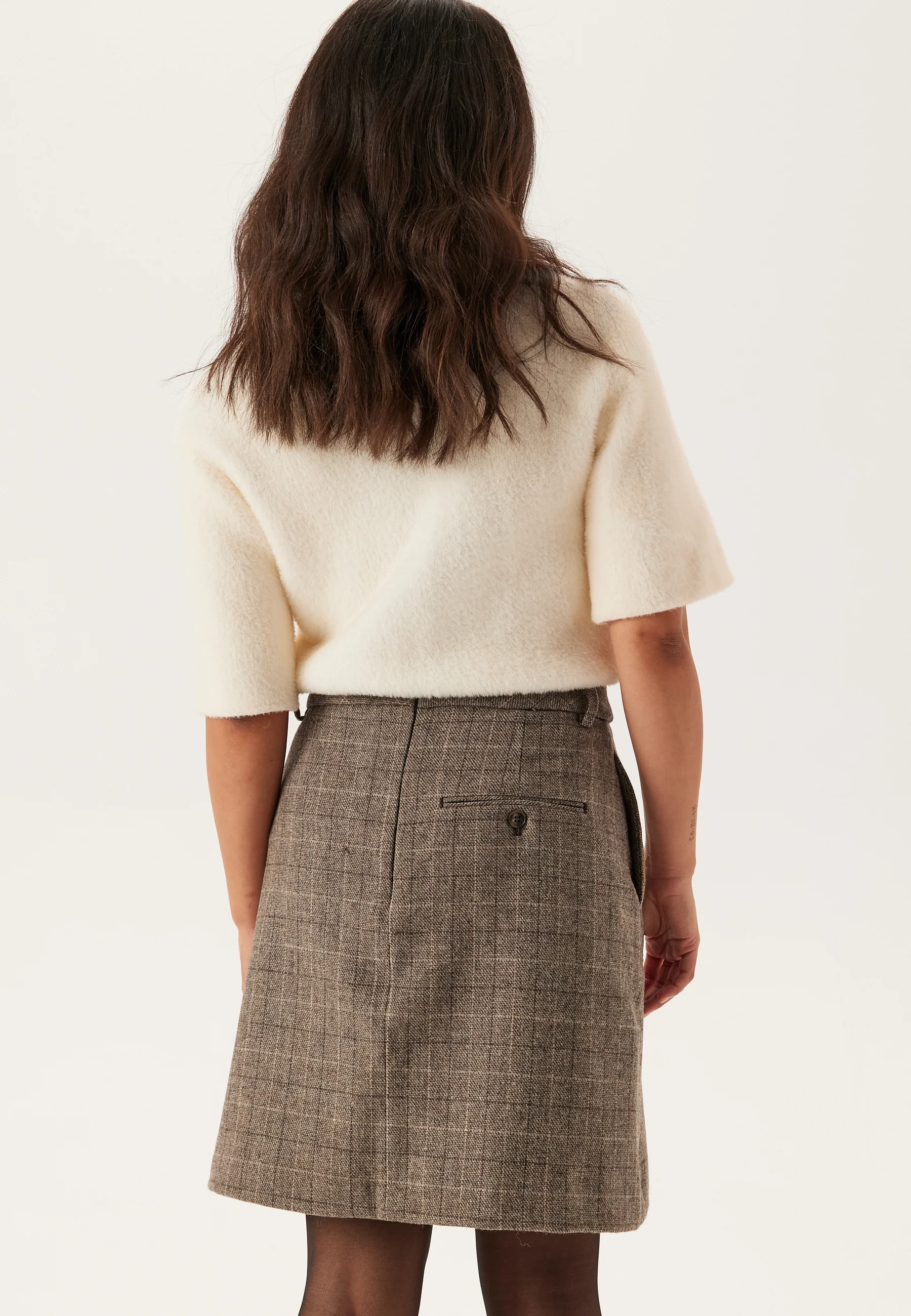Slfsille Ula Short Hw Skirt - Image 2