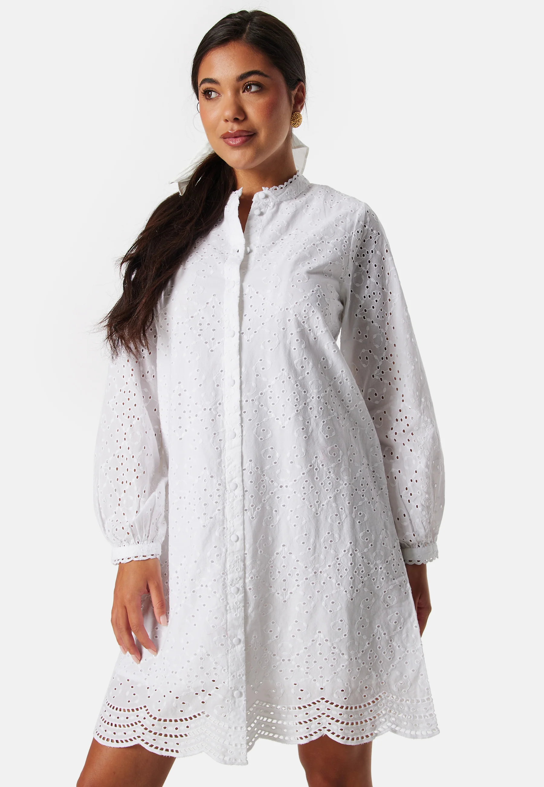 SlfTatiana Short Embr Dress - Image 2