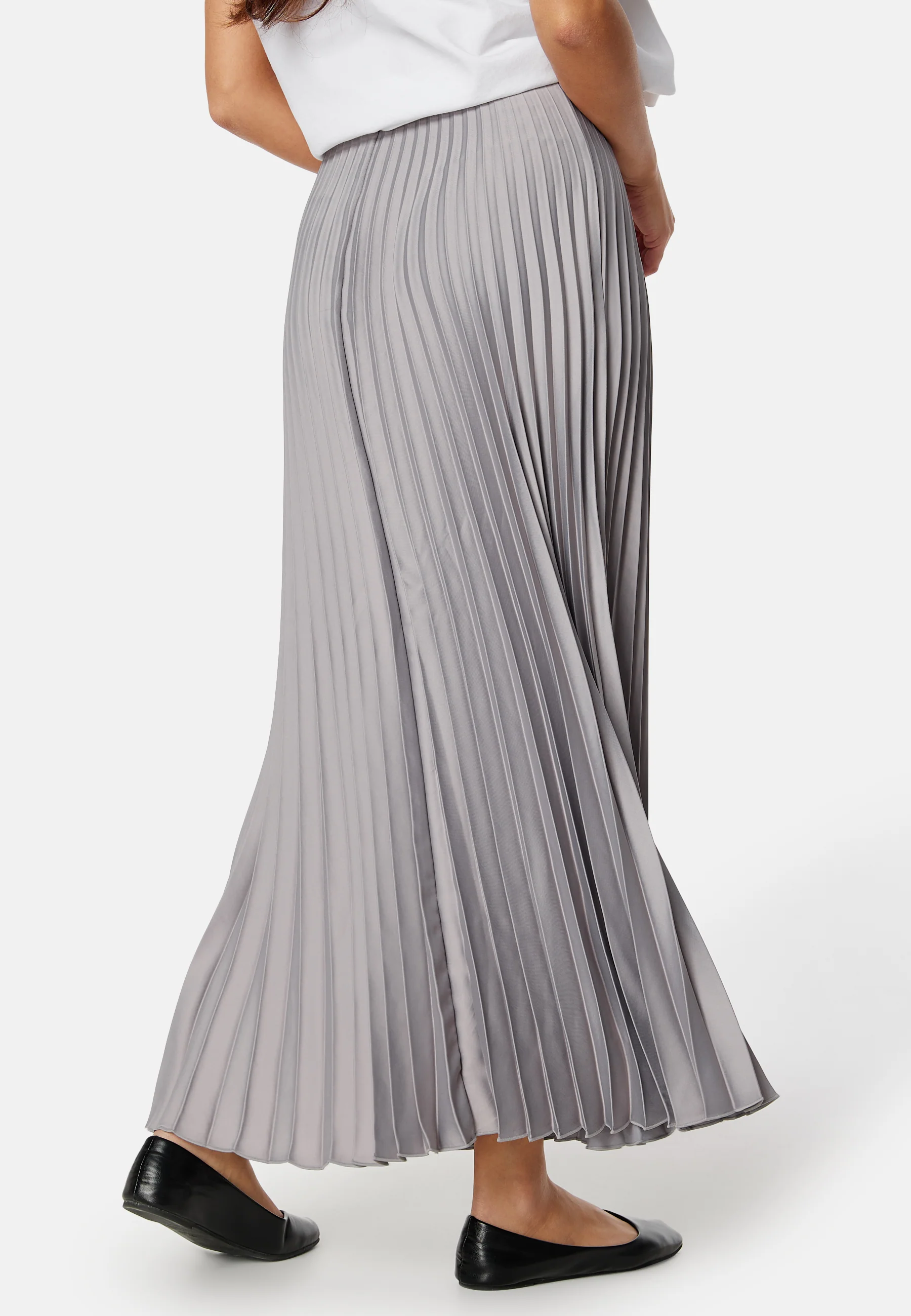 Slftina Long Plisse Skirt - Image 3