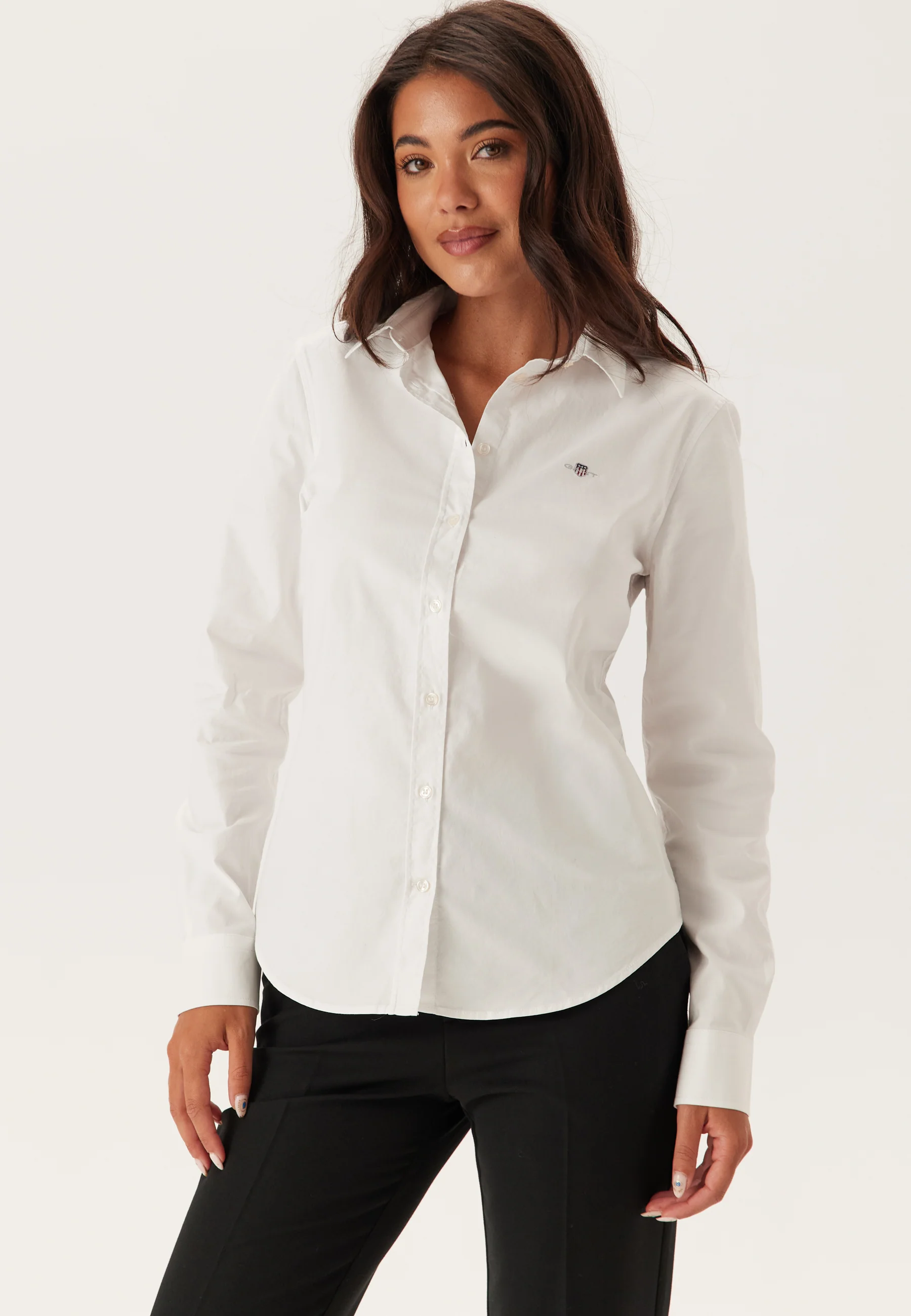Slim Stretch Oxford Shirt - Image 3