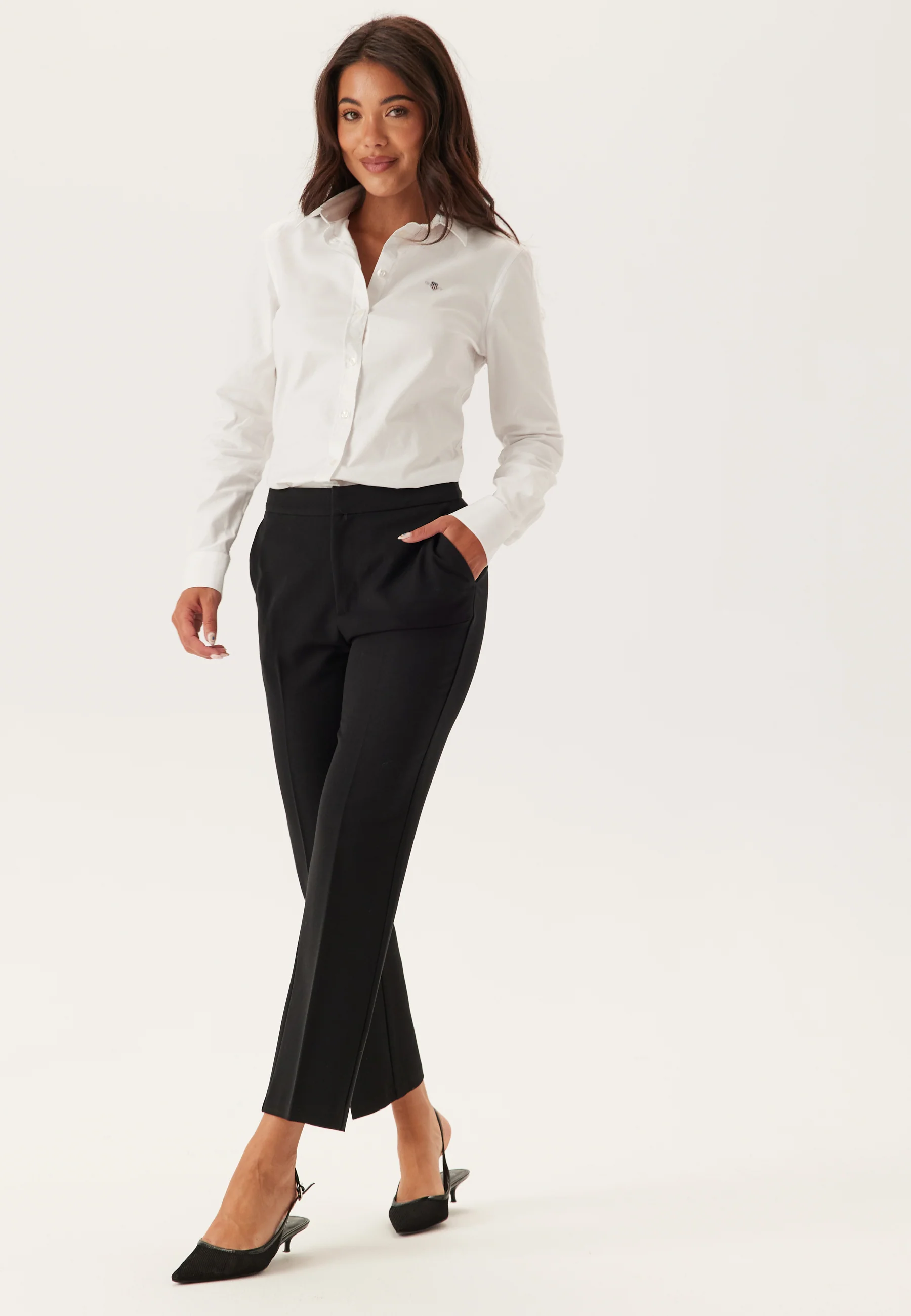 Slim Stretch Oxford Shirt - Image 5