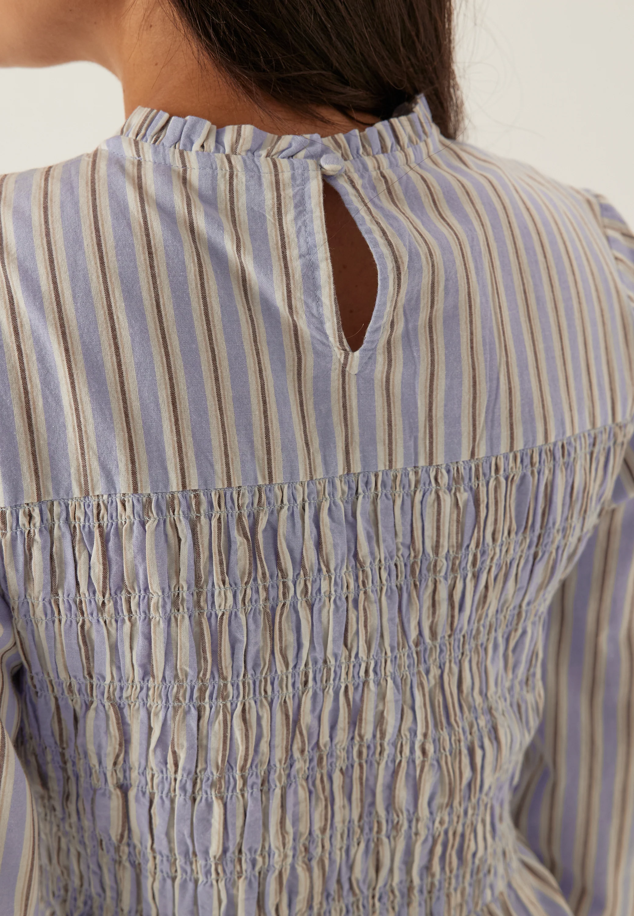 Smock Cotton Dress - Image 6