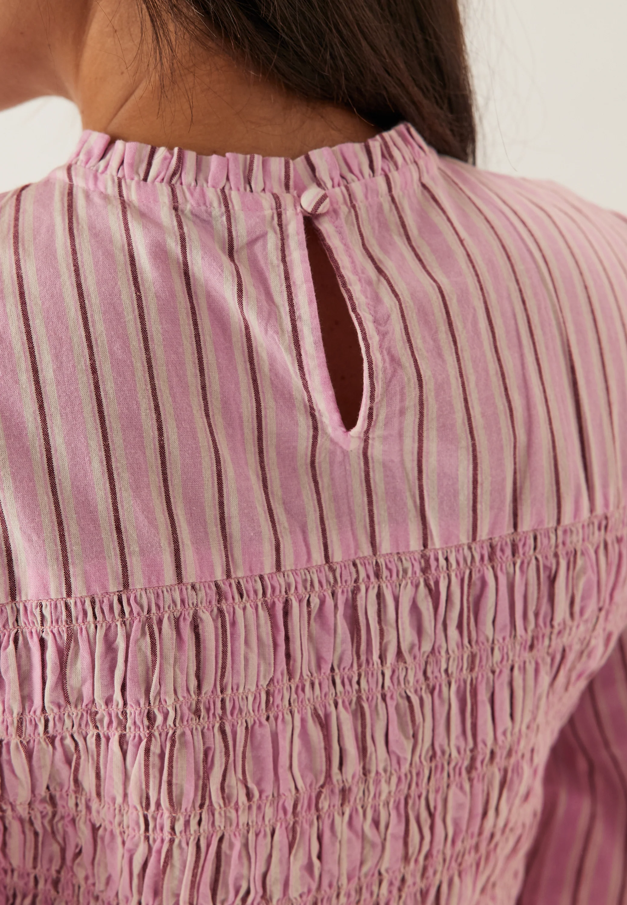 Smock Cotton Dress - Image 4
