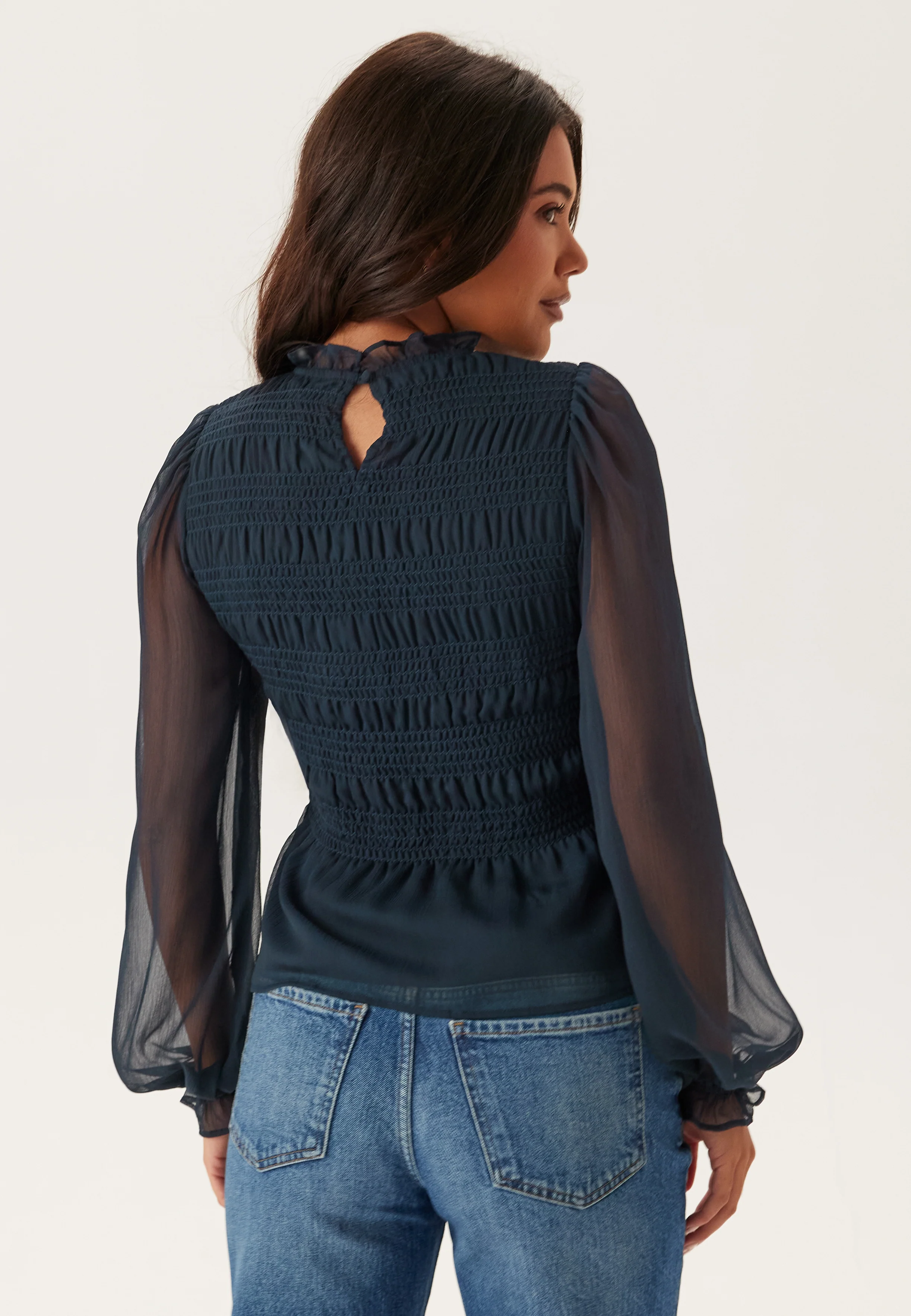 Smock L/S Blouse - Image 3