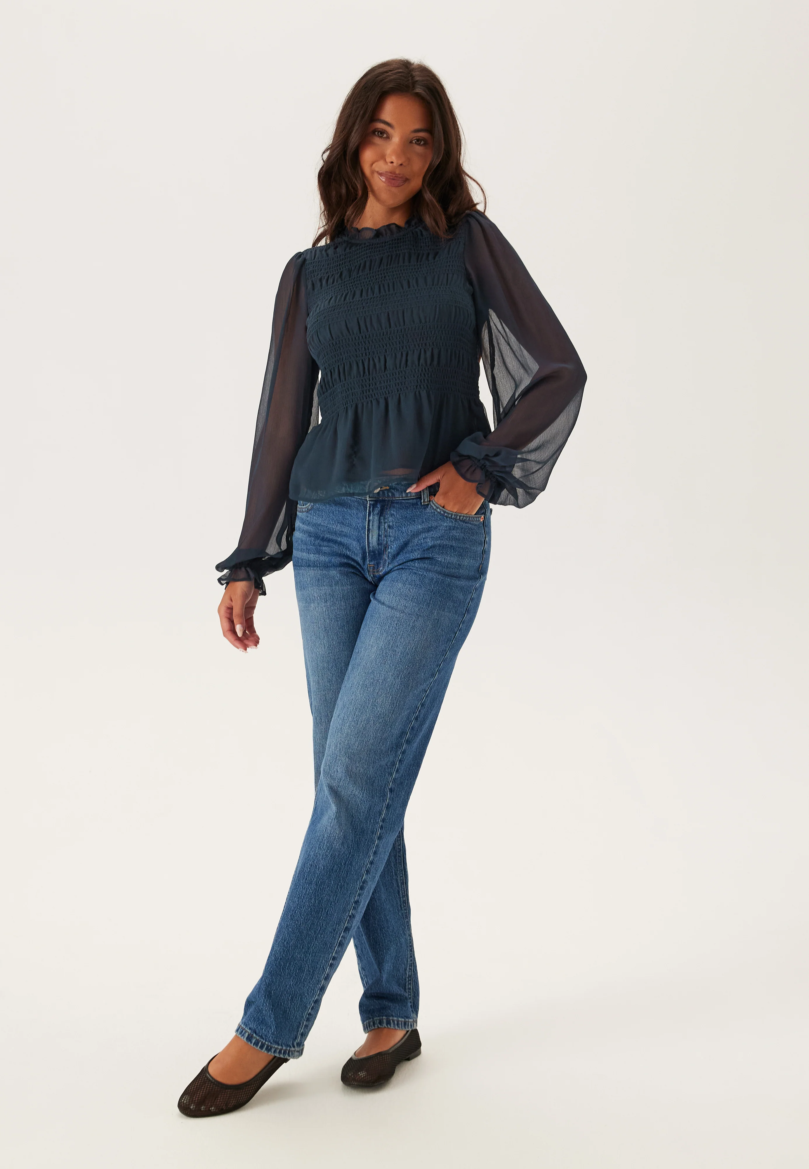 Smock L/S Blouse - Image 4