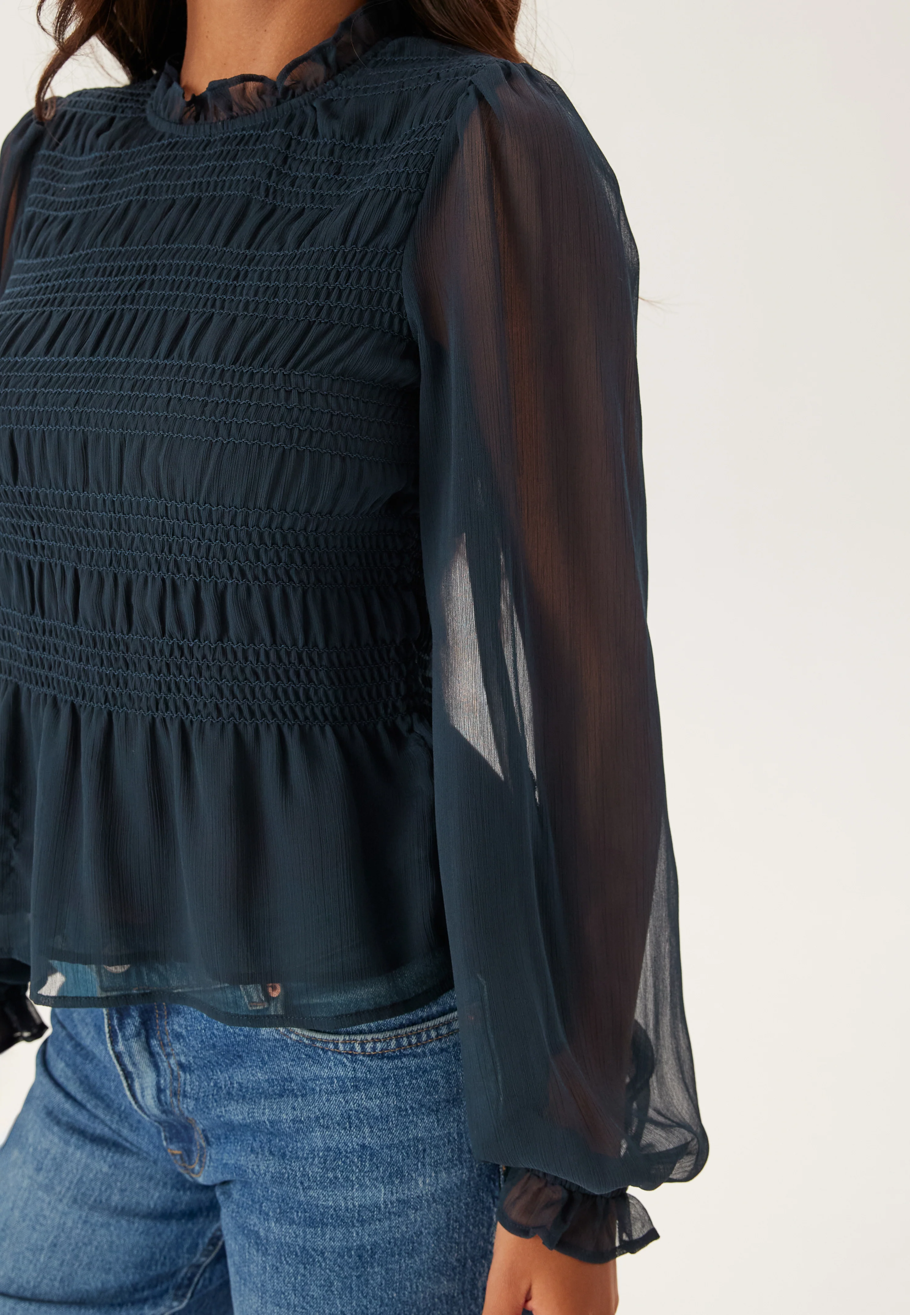Smock L/S Blouse - Image 5