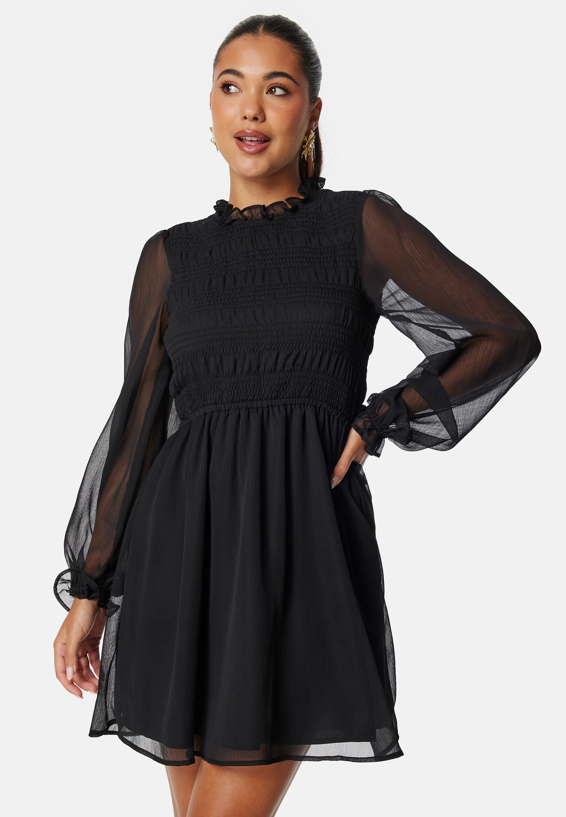 Smock L/S Dress - Image 3