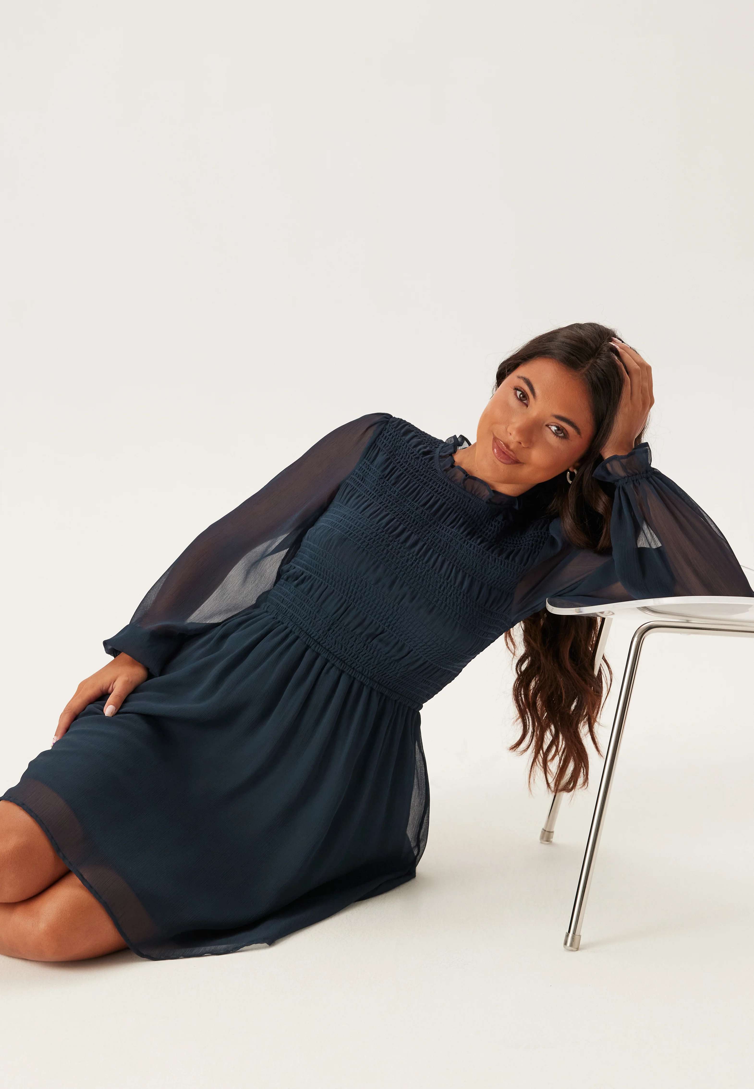 Smock L/S Dress - Image 3