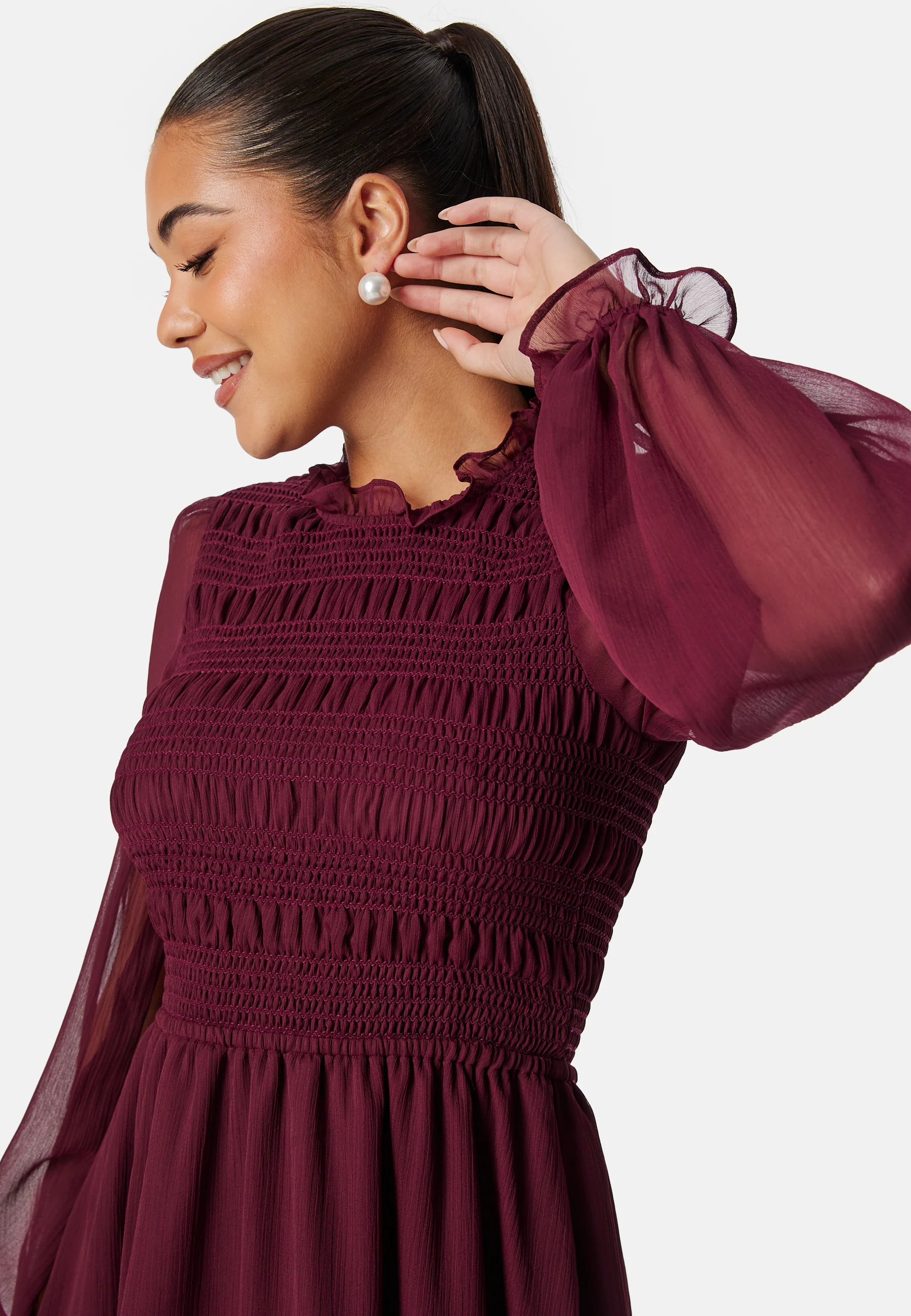 Smock L/S Dress - Image 2
