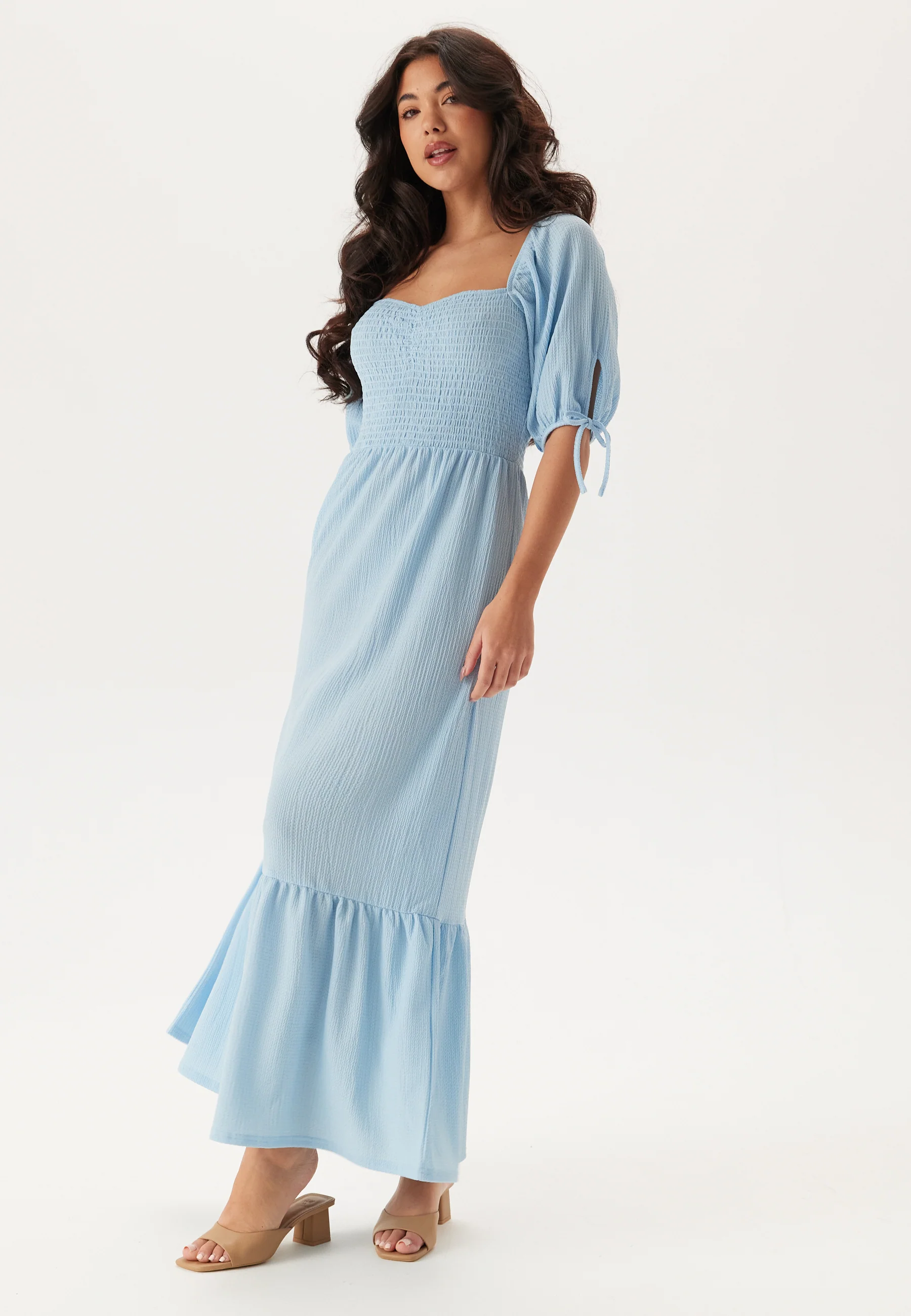 Smock Maxi Dress - Image 2