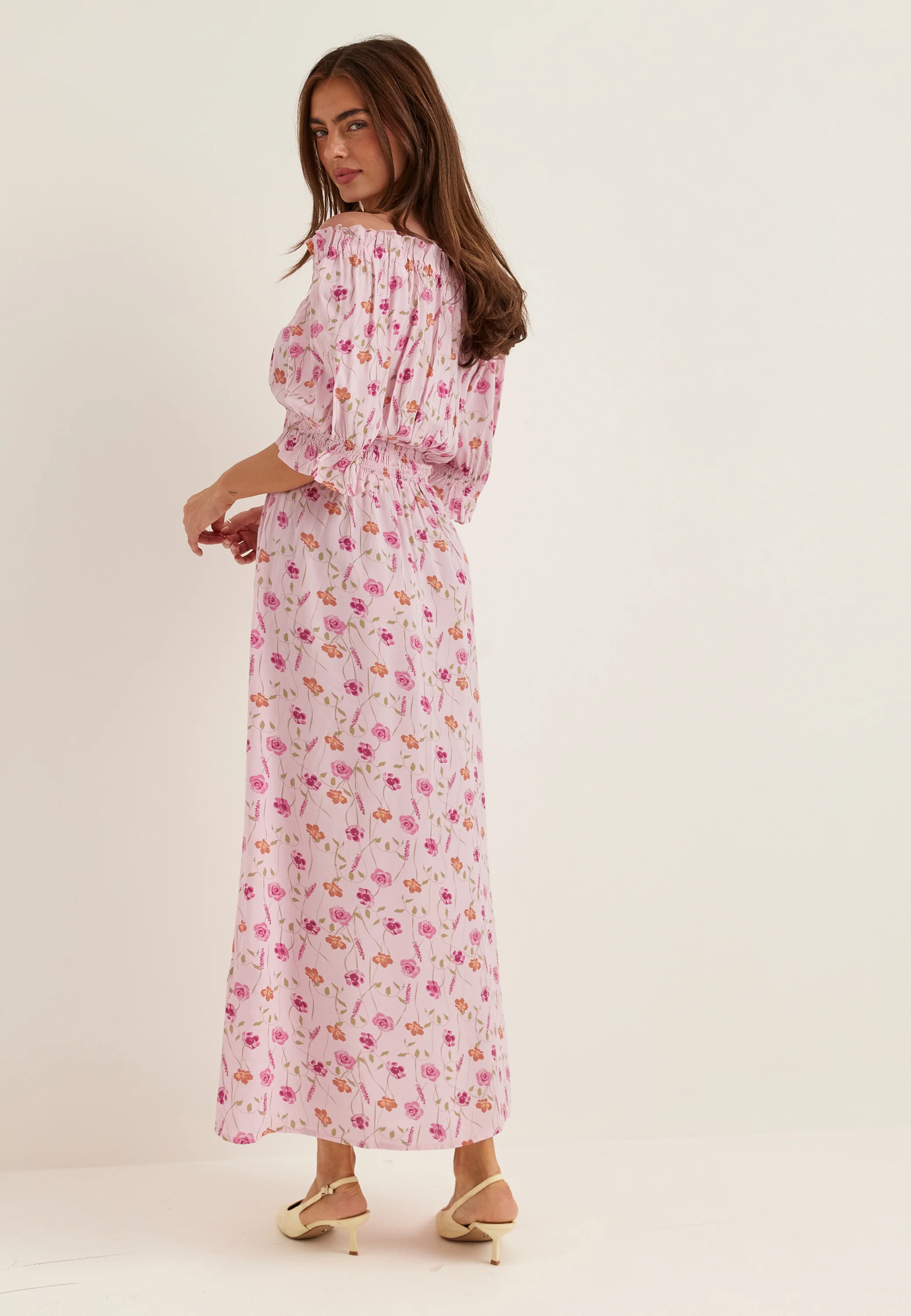 Smock Maxi Dress - Image 3