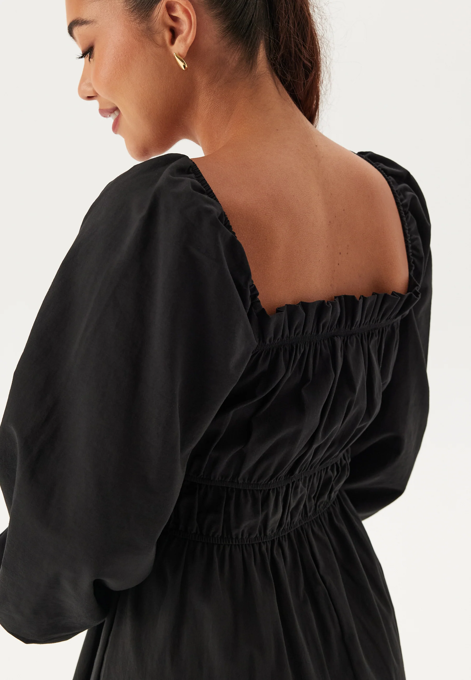 Smock Midi Dress - Image 4