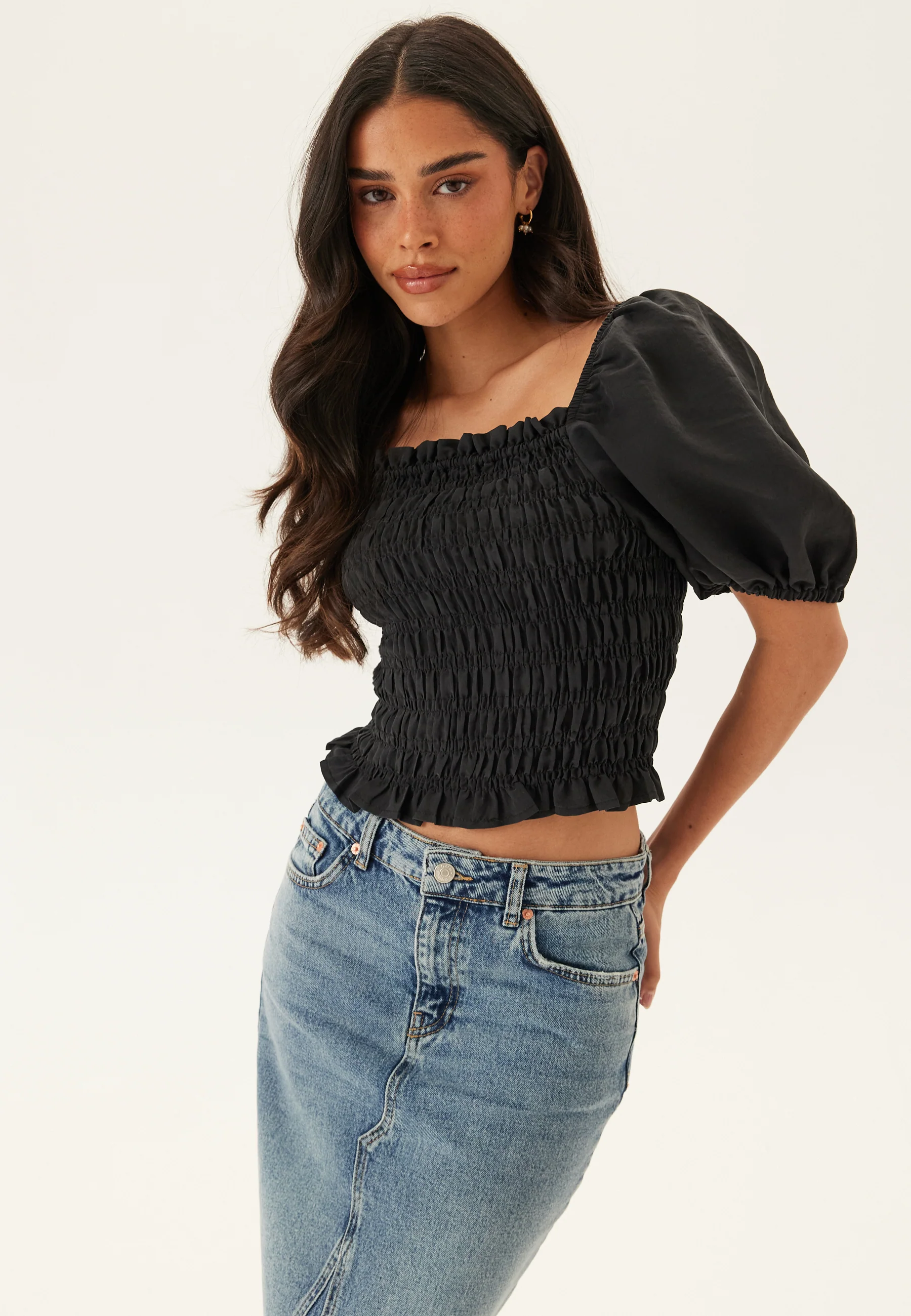 Smock Modal Blouse - Image 2