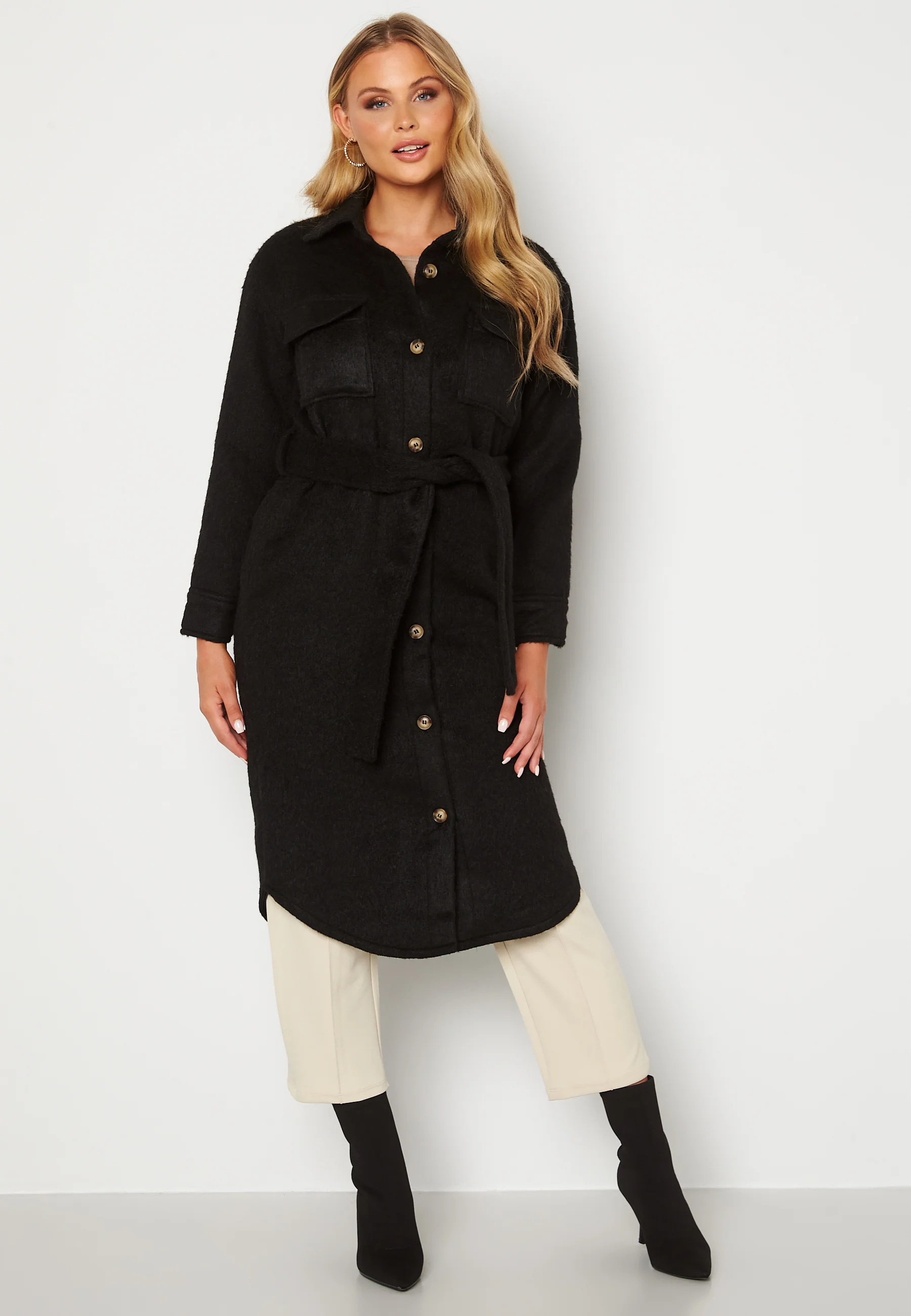 Sofie Shirt Coat Shacket - Image 3
