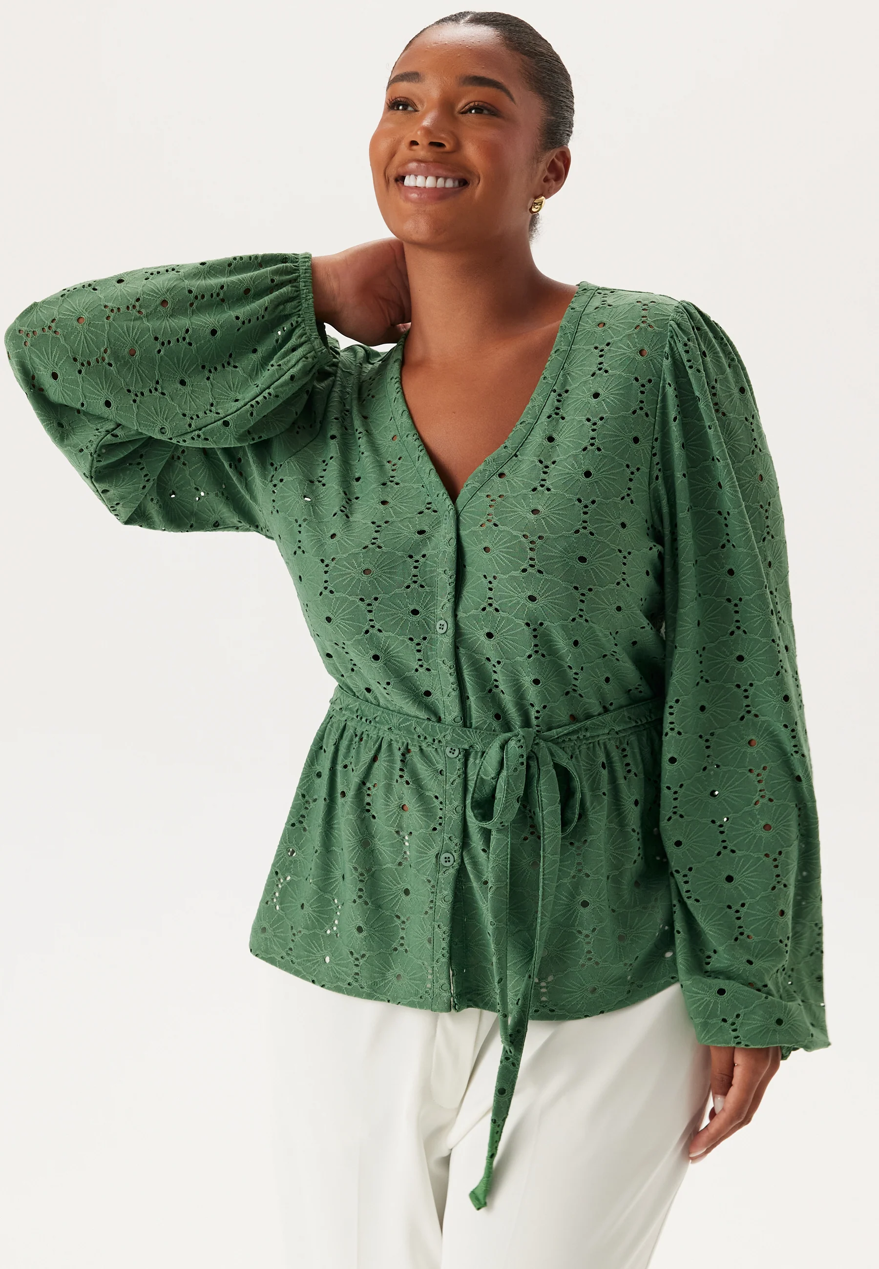 Soft Broderie Anglaise Top - Image 5