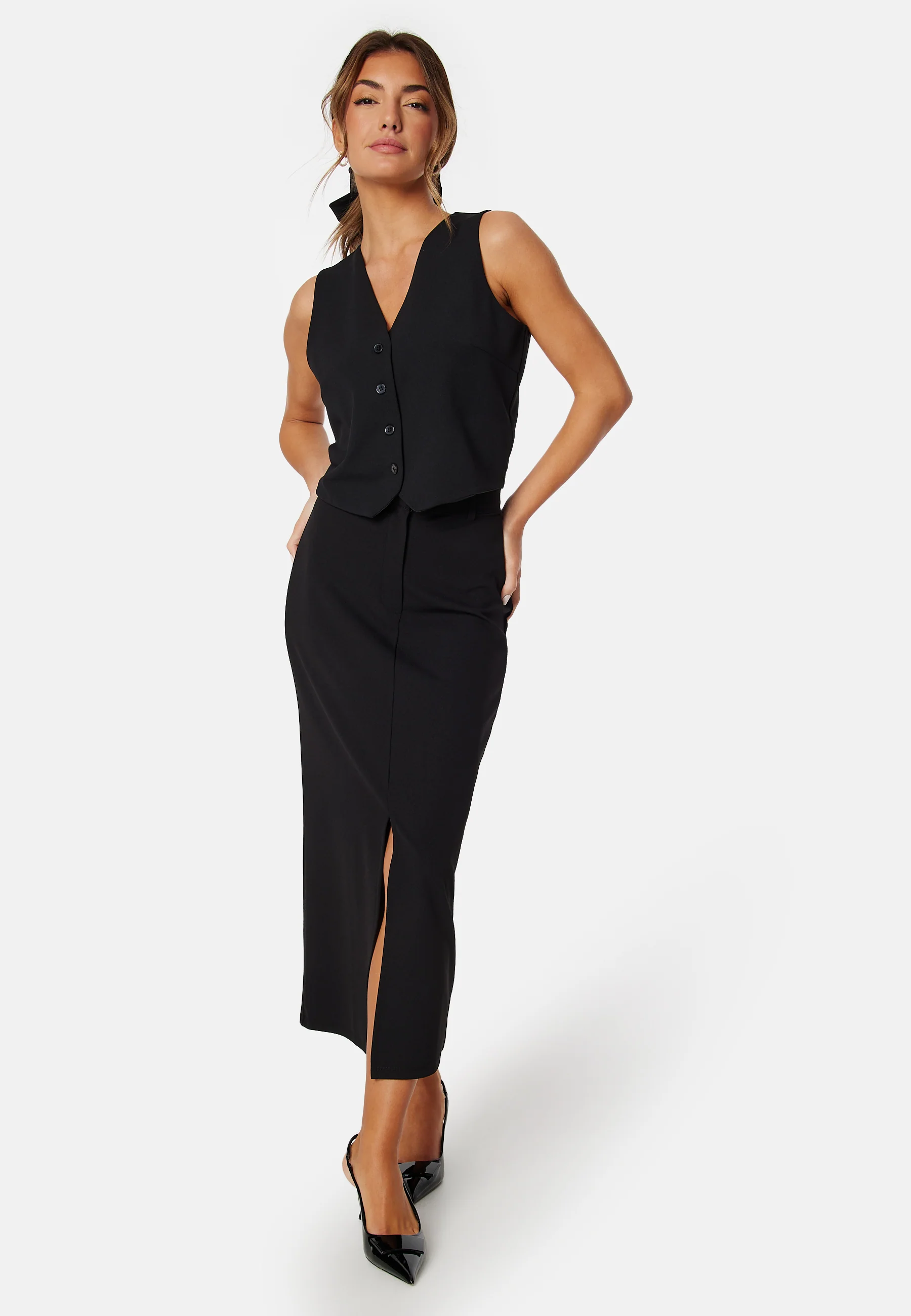 Soft Button Vest - Image 2