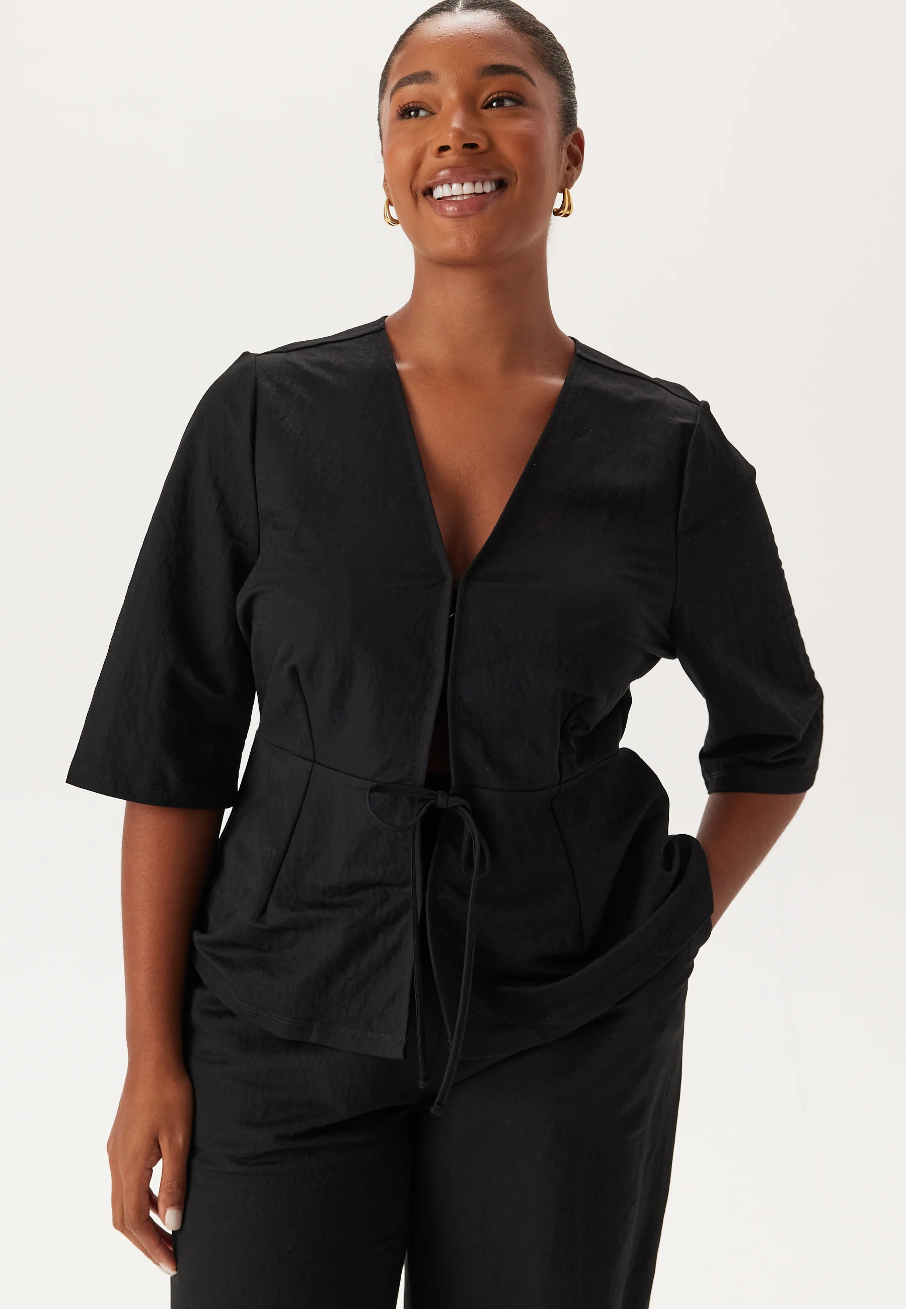 Soft Short Sleeve Blazer - Image 5