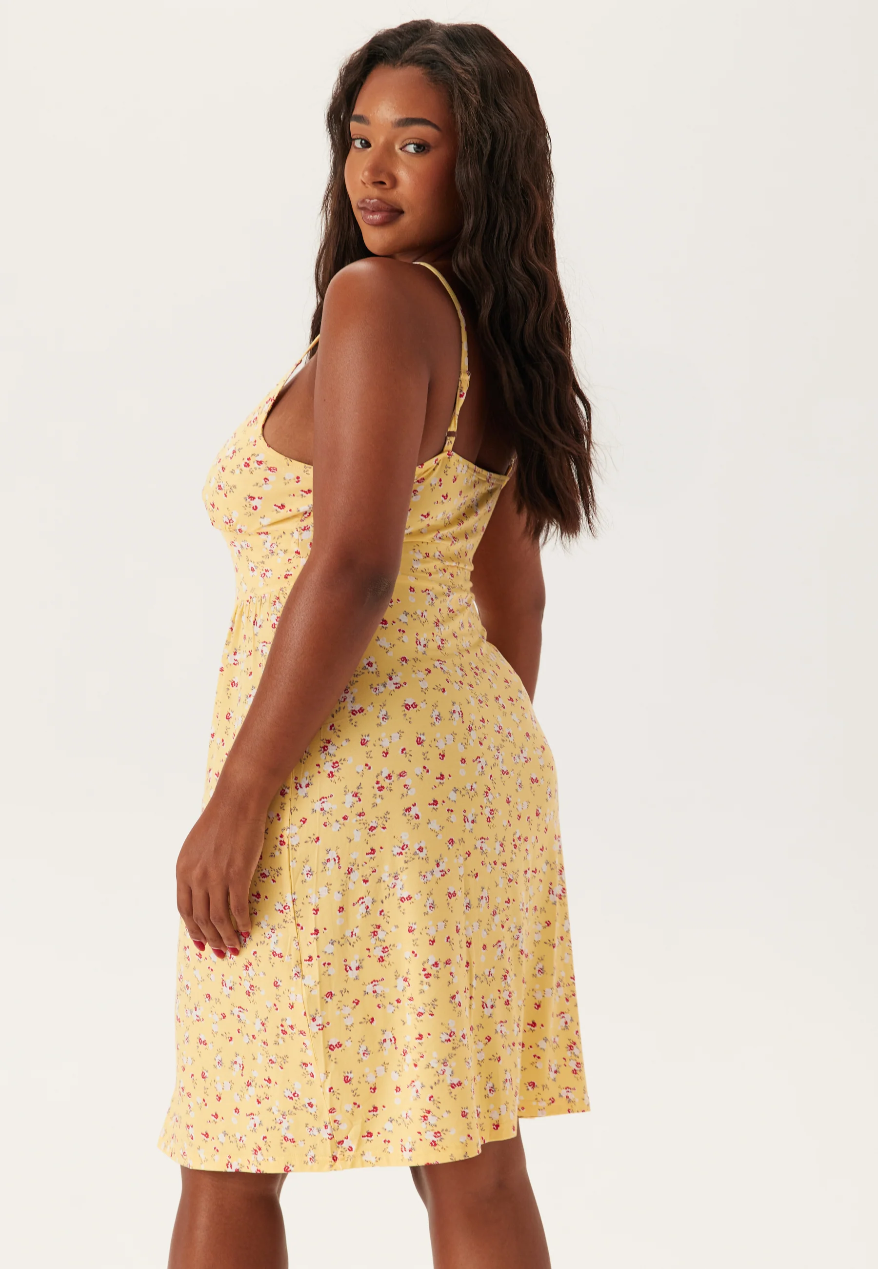 Soft Short Strap Dress - Image 7