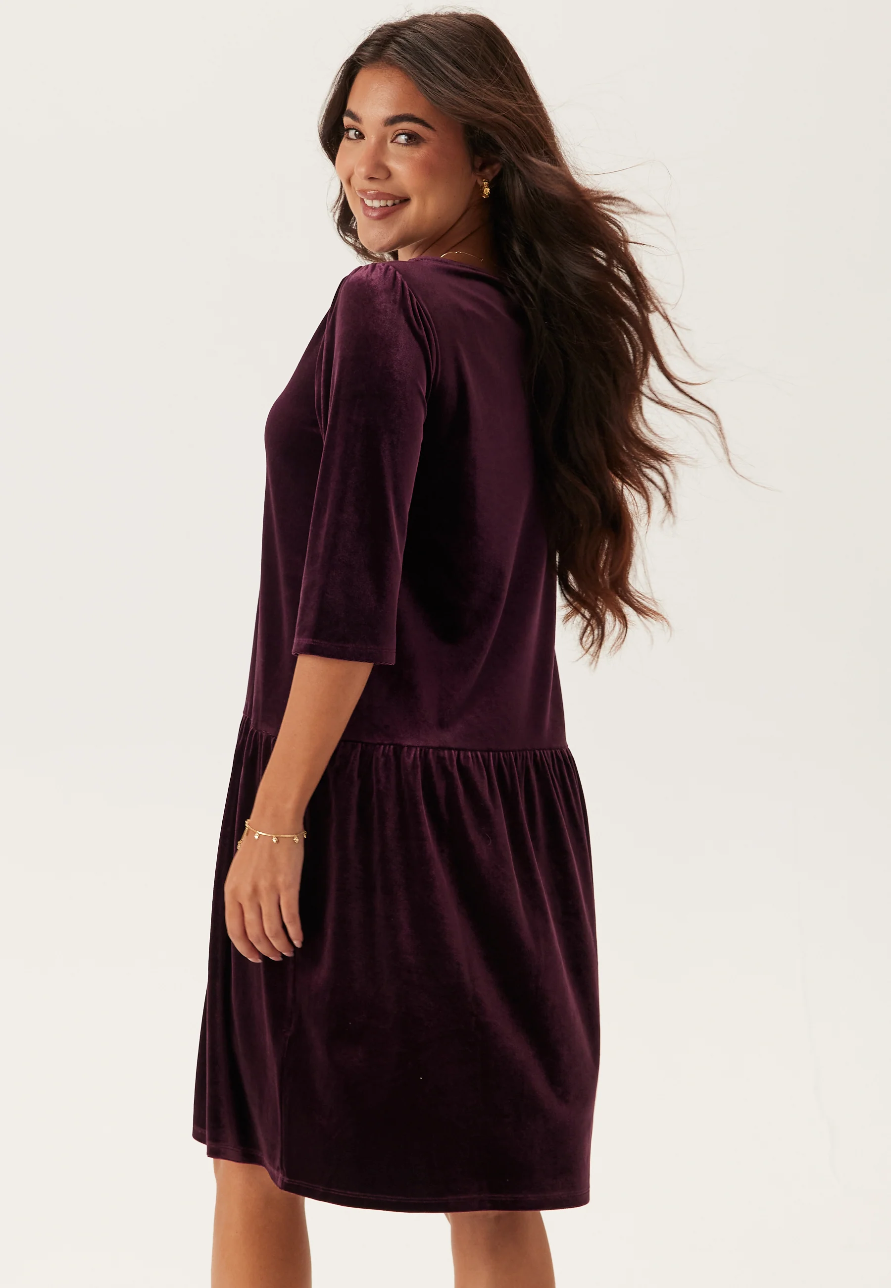 Soft Velvet Dress - Image 3