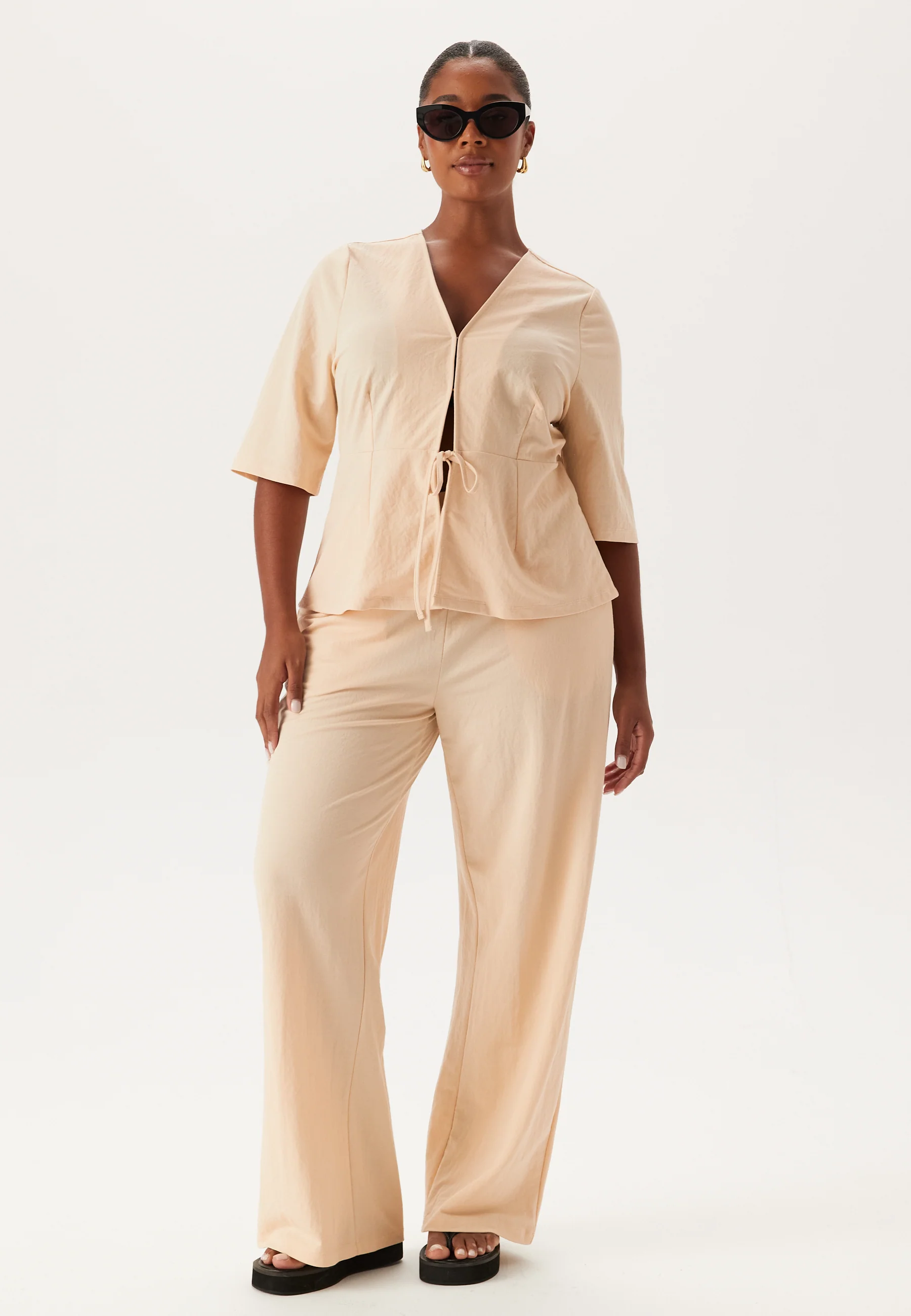 Soft Wide Leg Pants - Image 7