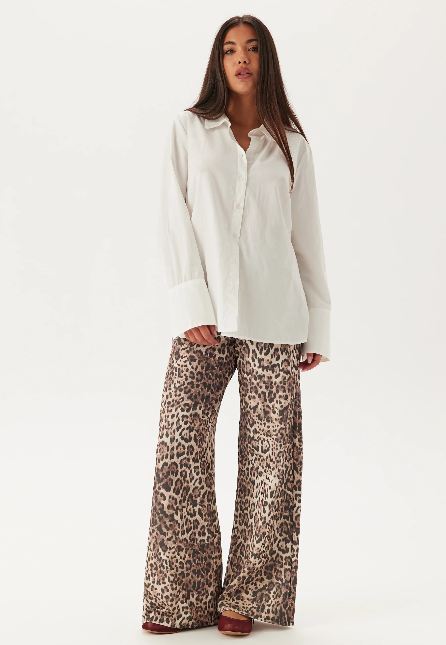 Soft Wide Trousers - Image 4