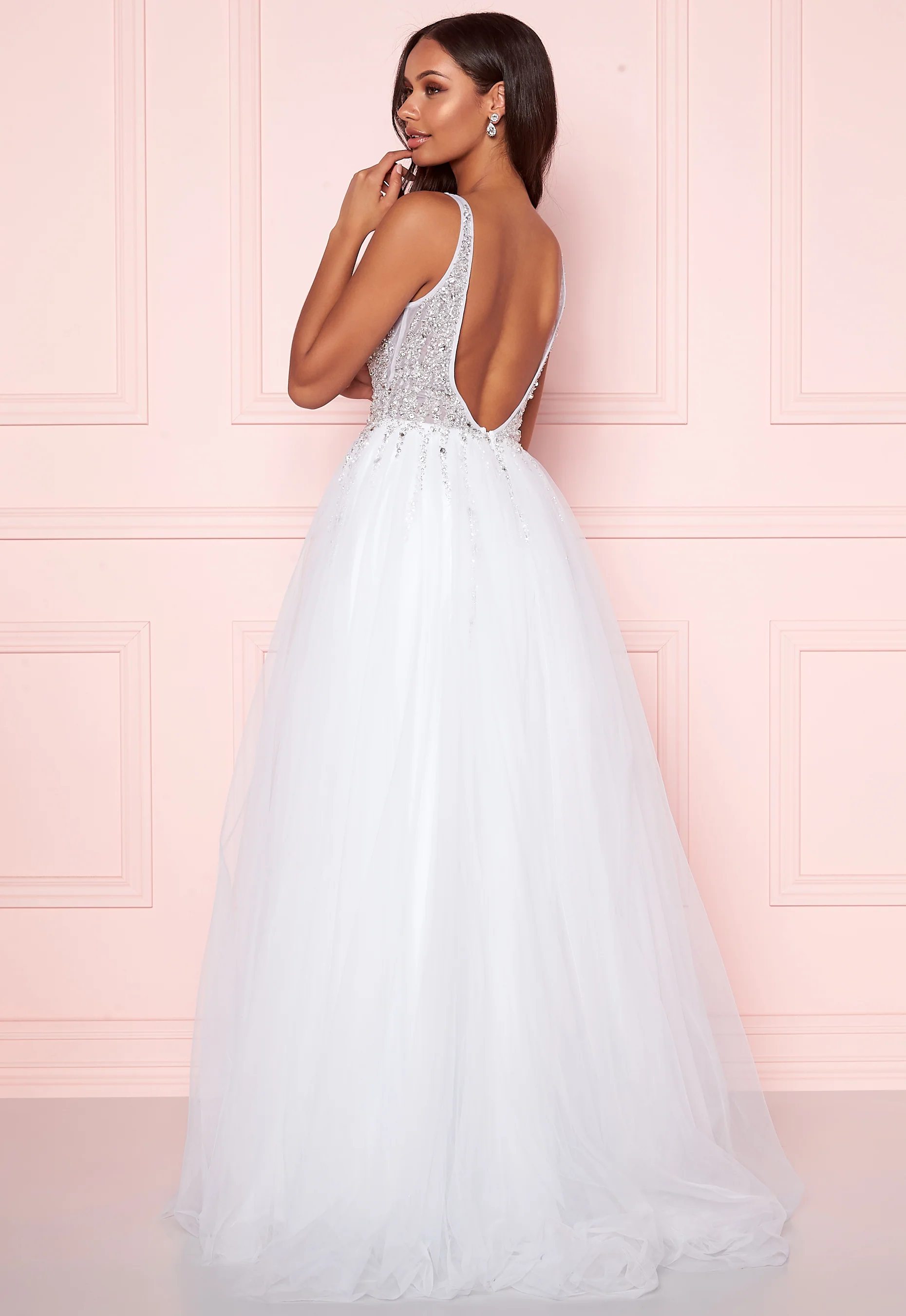 Sparkling Tulle Wedding Dress - Image 5