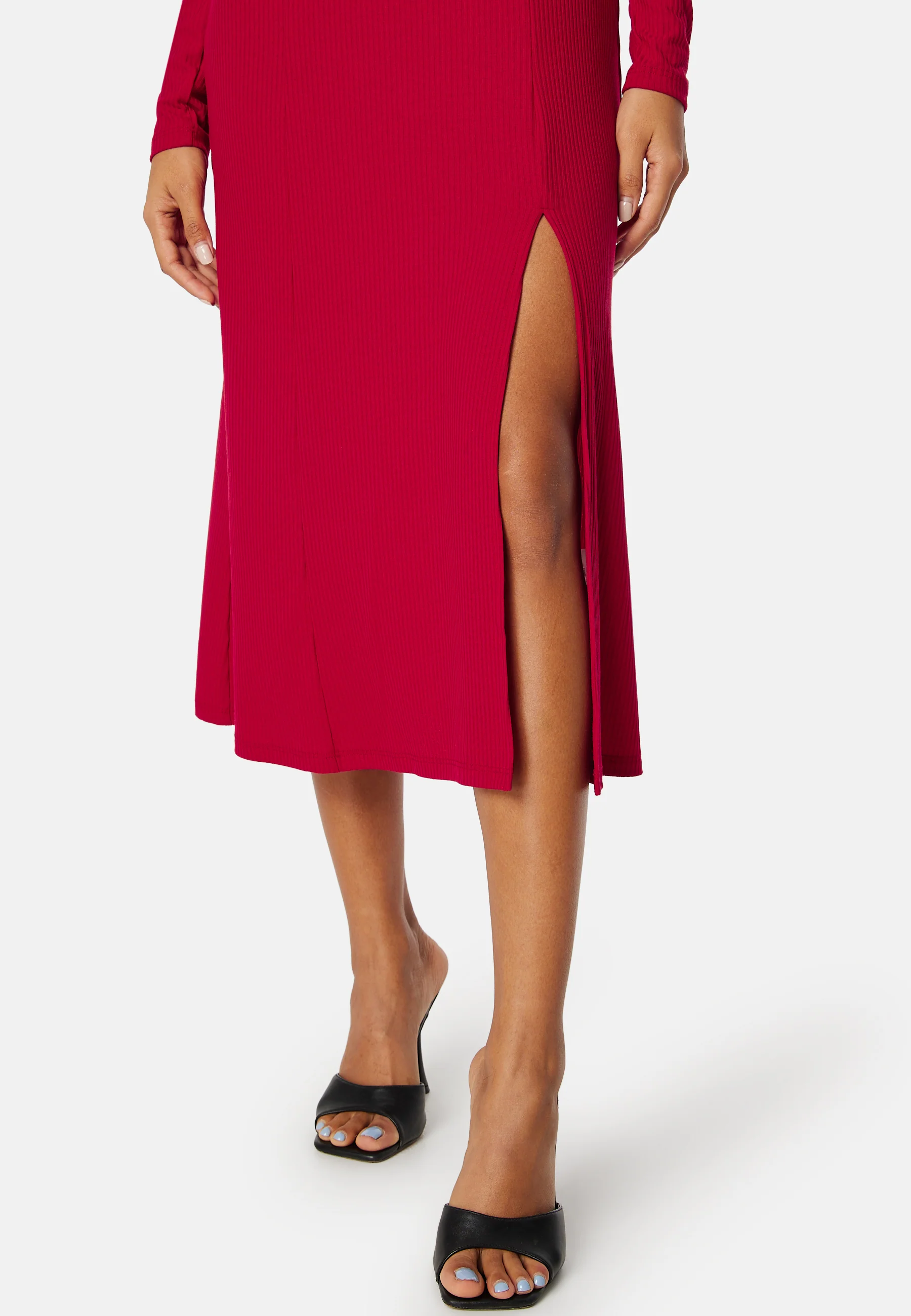 Square Neck Midi Dress - Image 3