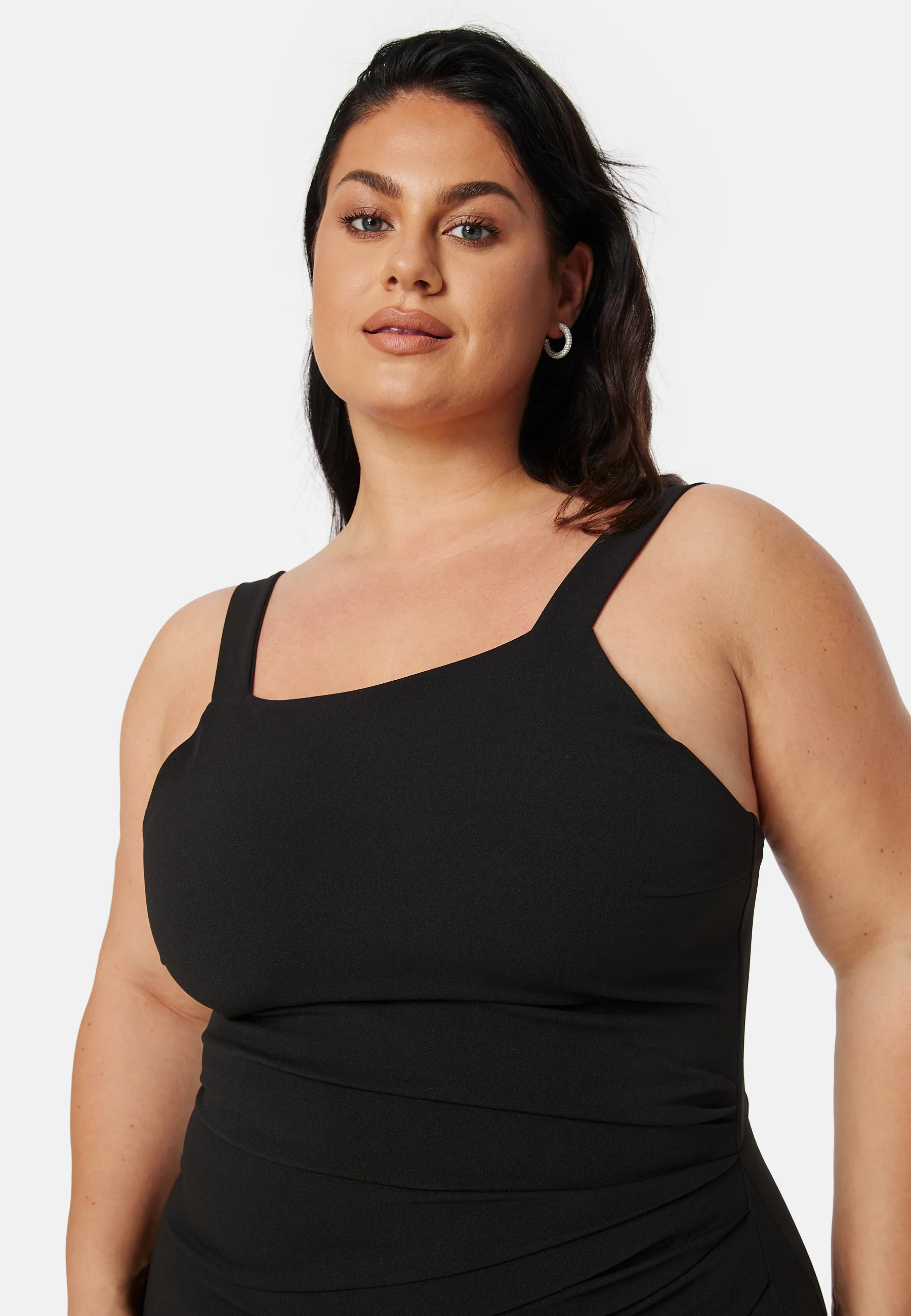 Square neck slit maxi dress - Image 9