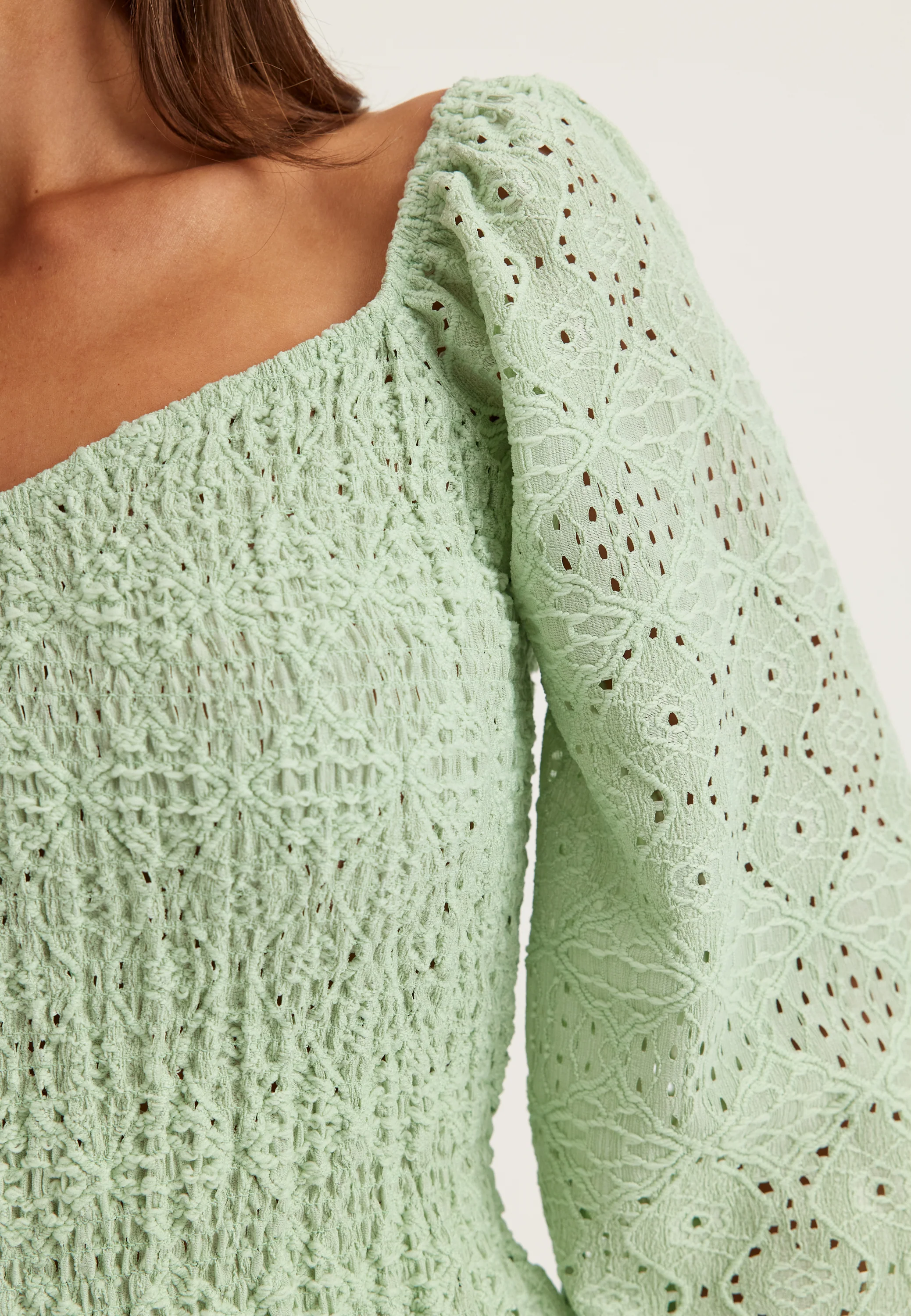 Square Neck Smock Top - Image 5