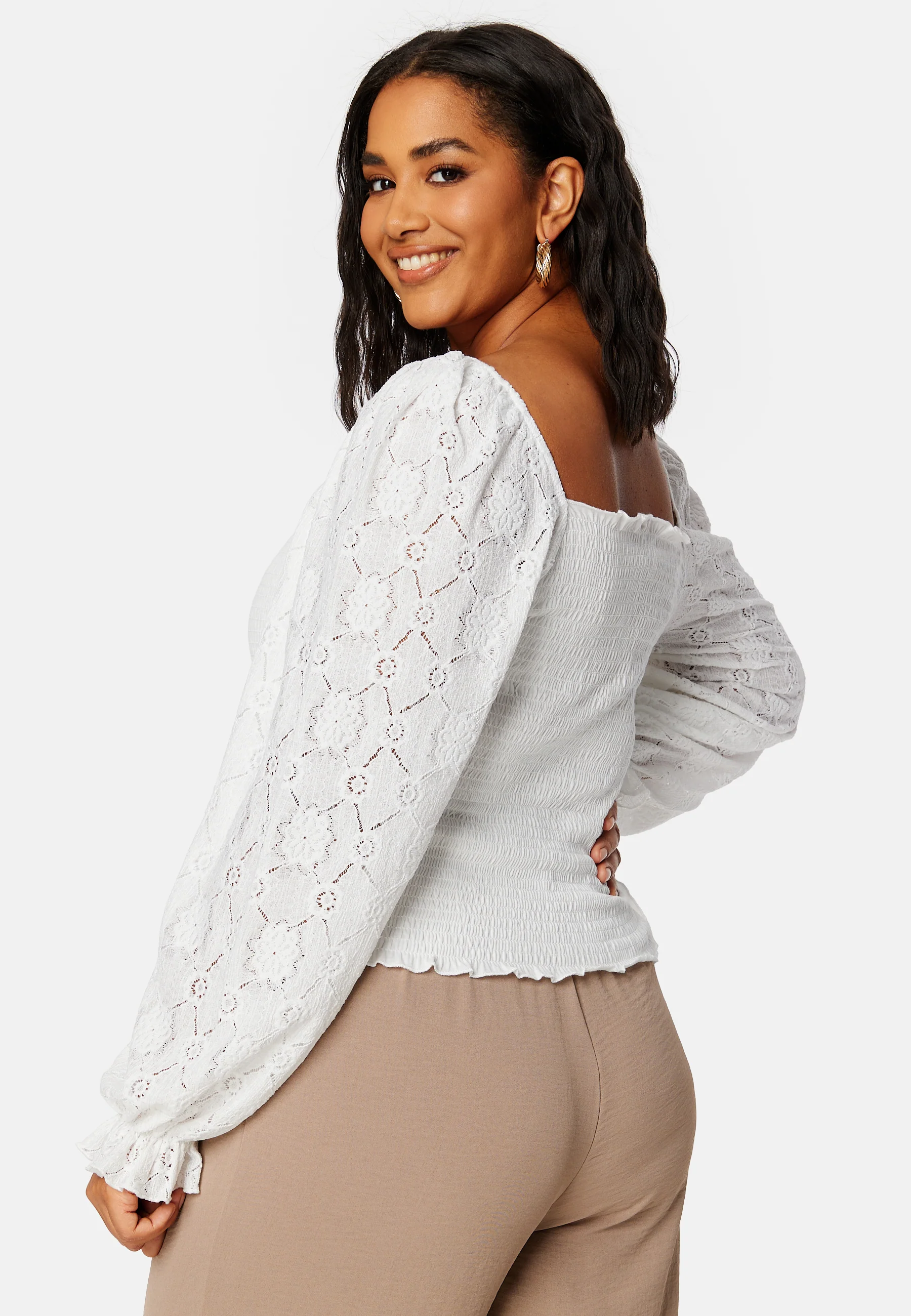 Square Neck Smock Top - Image 8