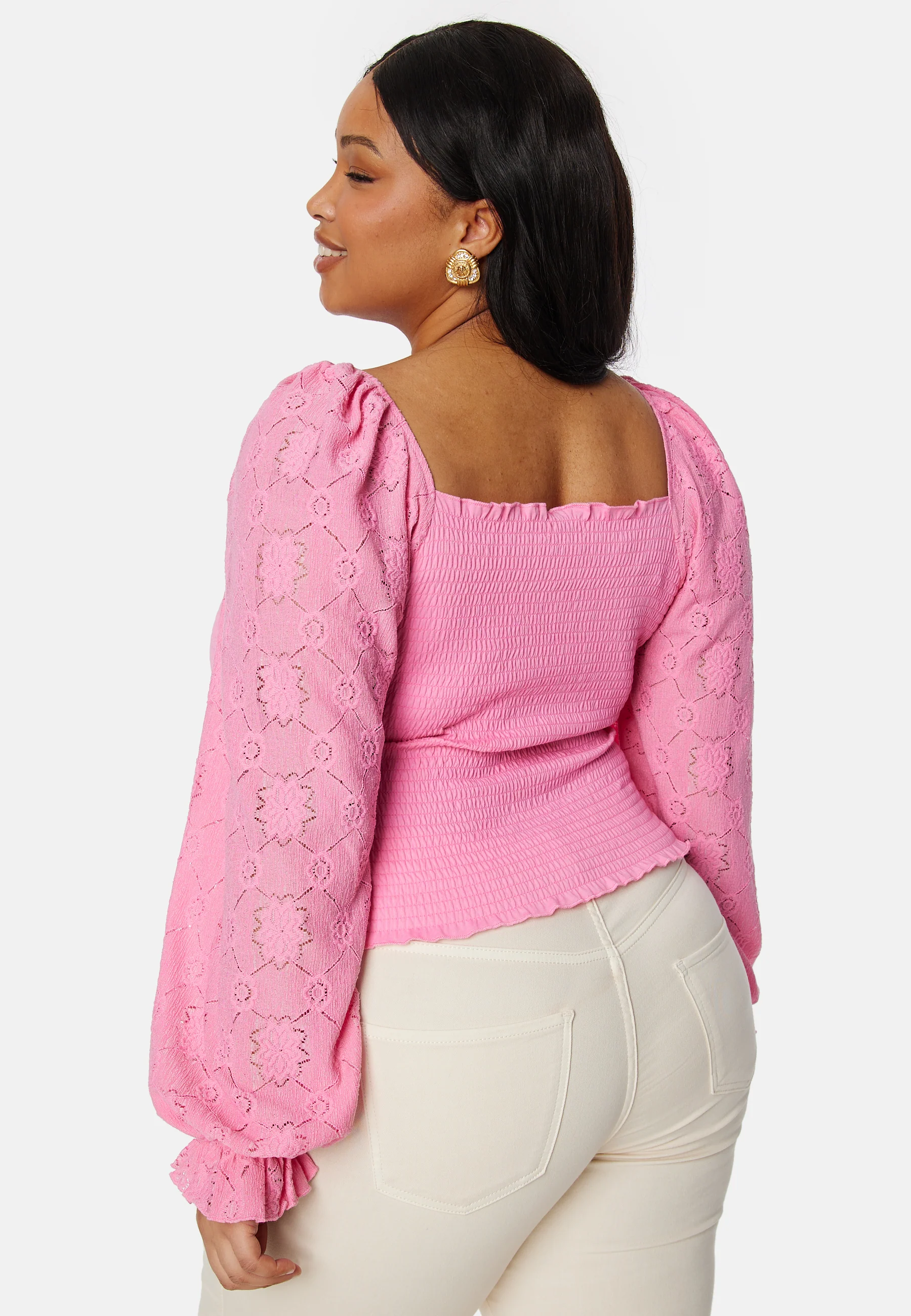 Square Neck Smock Top - Image 6