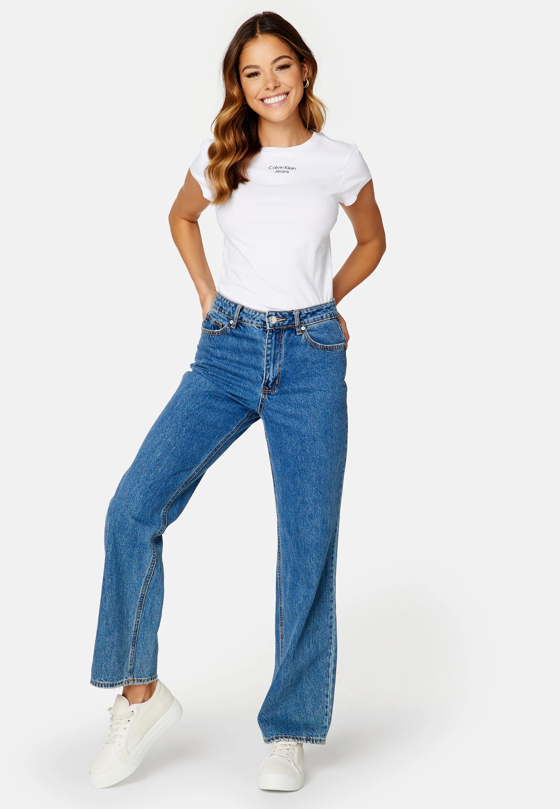 Stacked Logo Tight Tee - Image 2