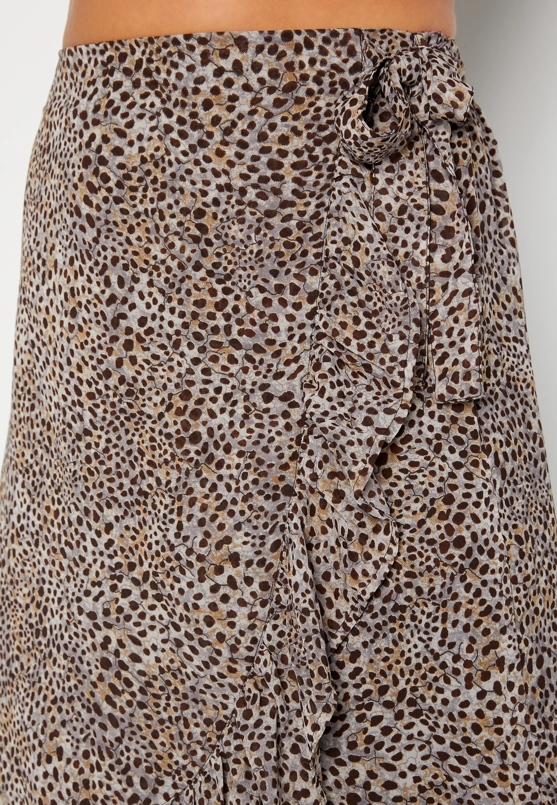 Star Fake Wrap Skirt - Image 4