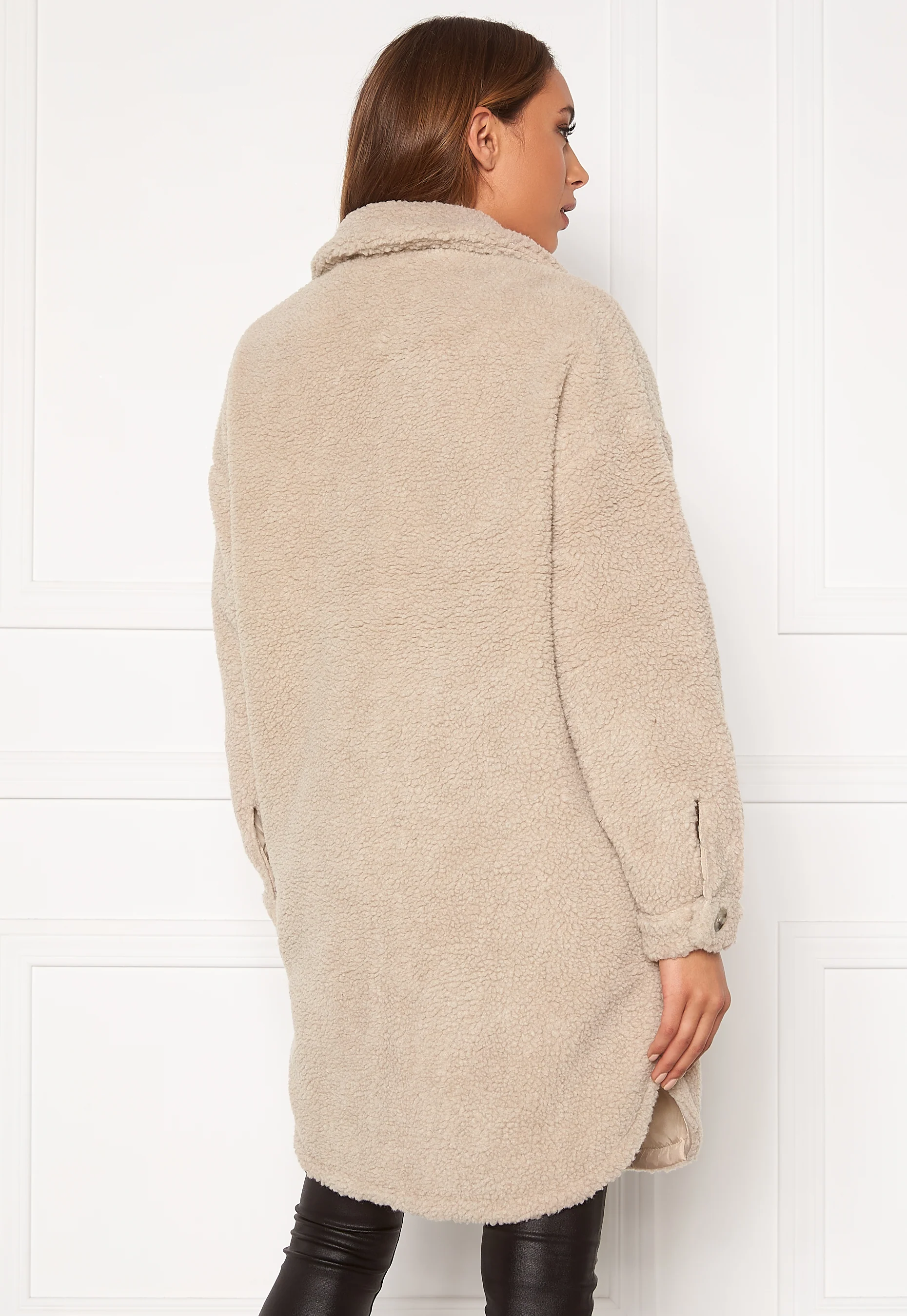 Stella Teddy Shirt Jacket - Image 3