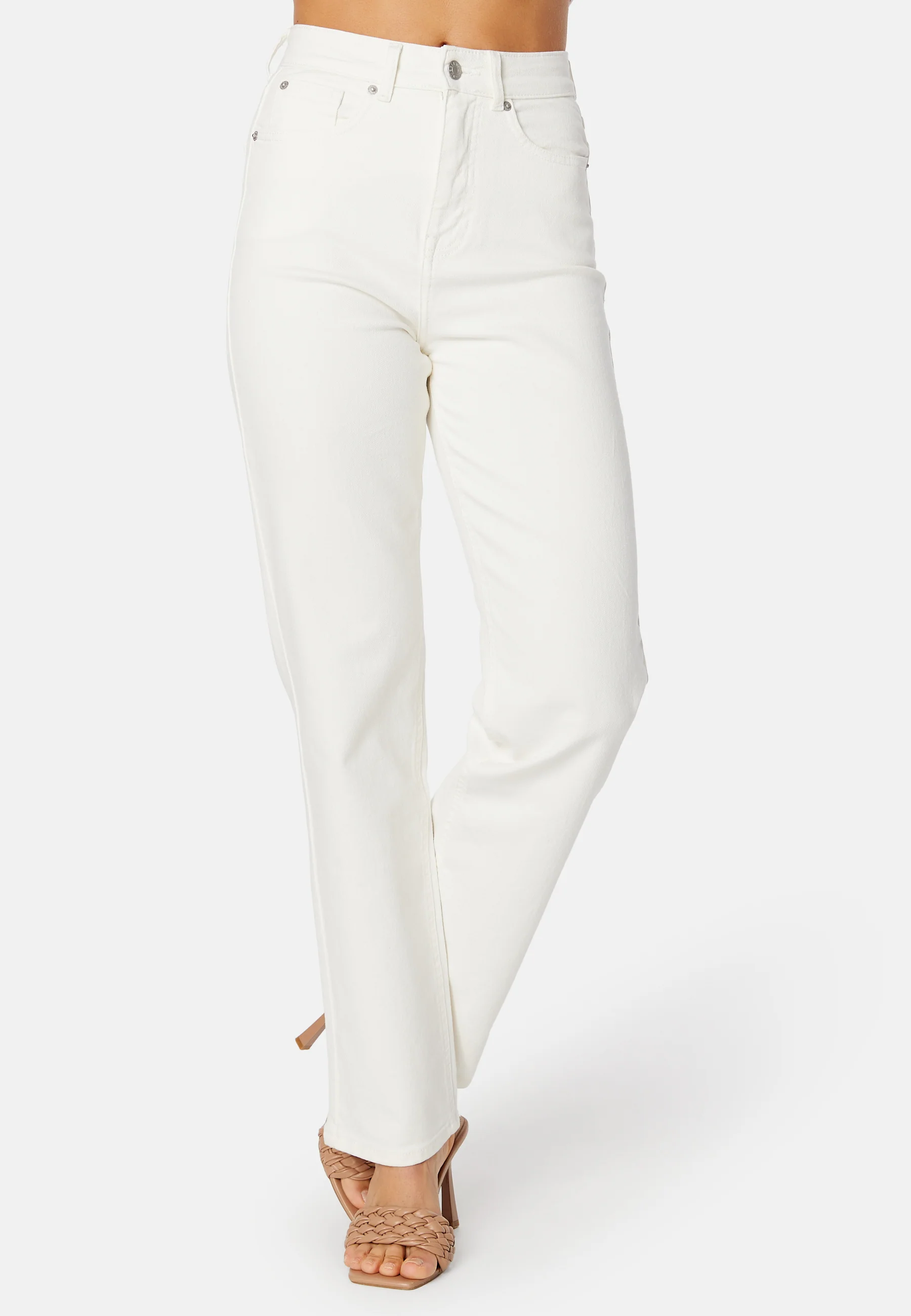 Straight High Waist Jeans - Image 4